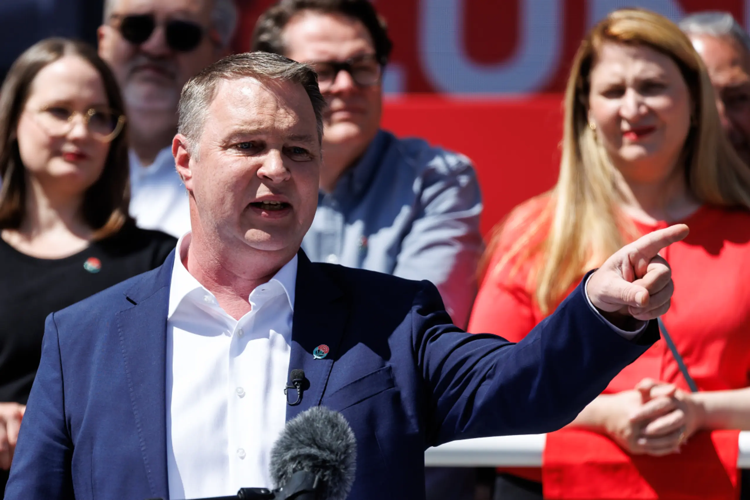 SPÖ-Chef Andreas Babler am 1. Mai