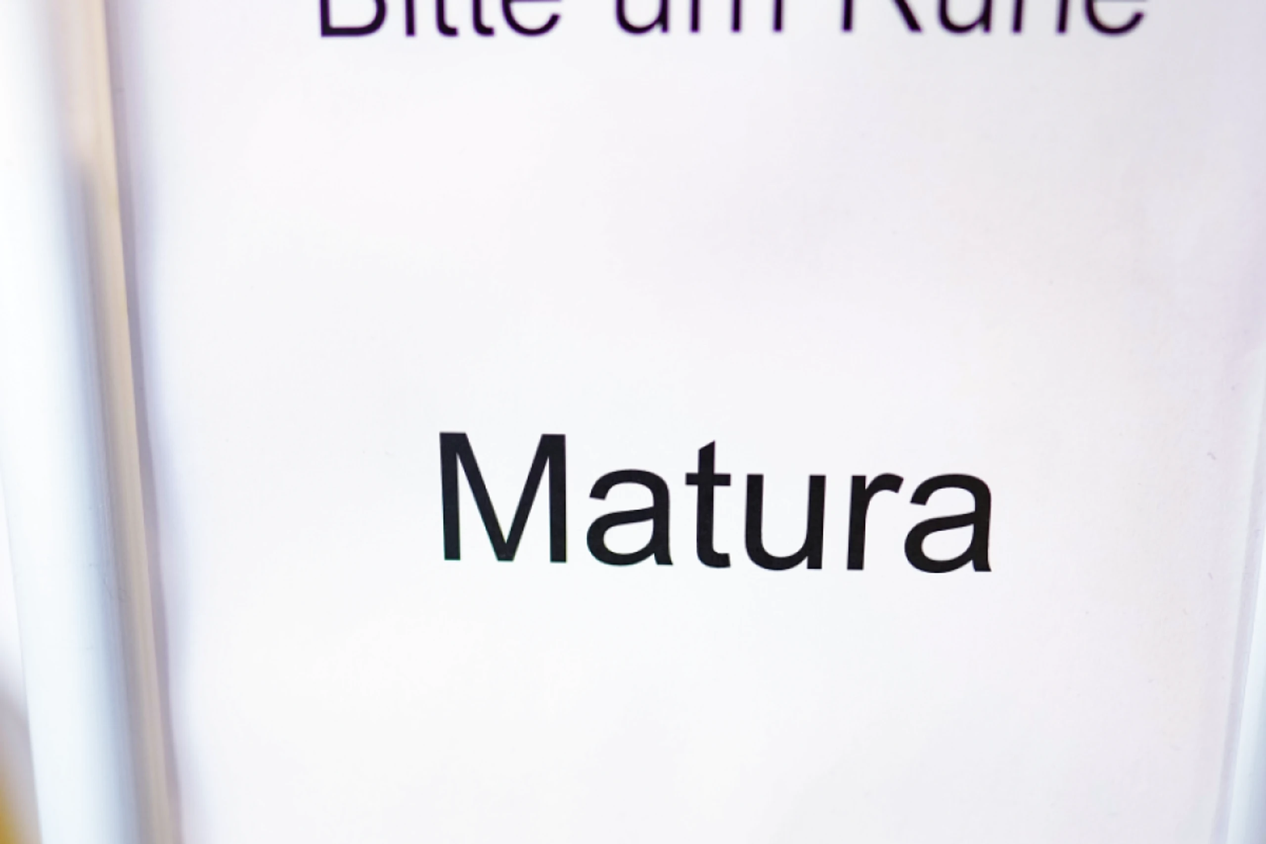 Für die Maturanten wird es ernst