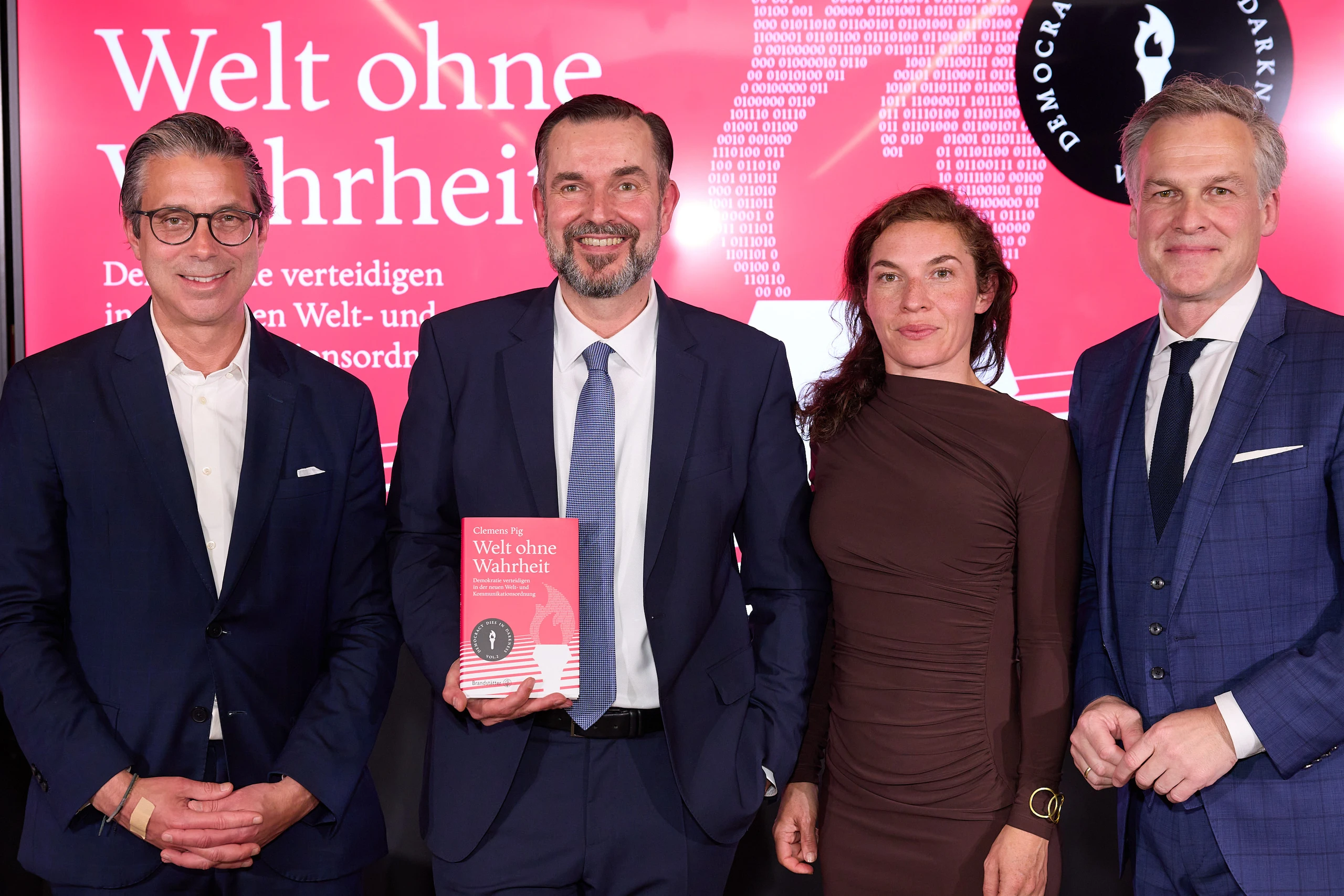 Buchpräsentation „Welt ohne Wahrheit“ von APA-CEO Clemens Pig