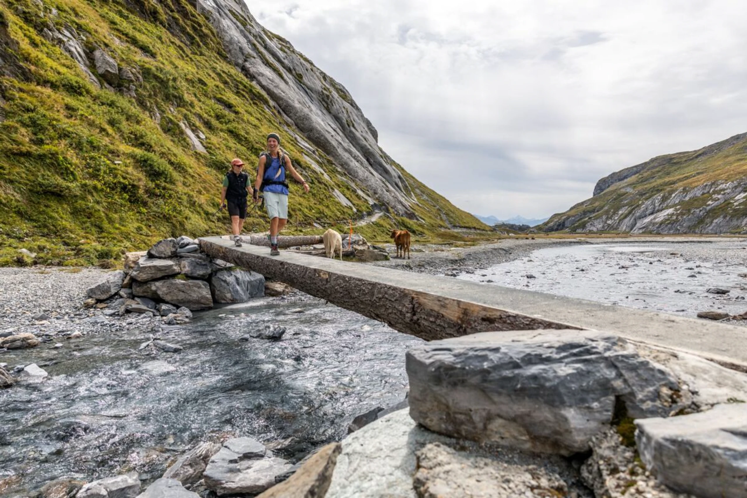 Für die Tour sollte man trittsicher und gut trainiert sein