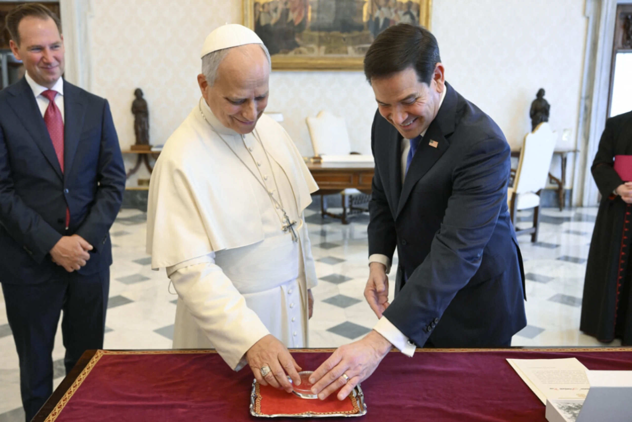 US-Außenminister Rubio bei Papst Leo XVI. im Vatikan