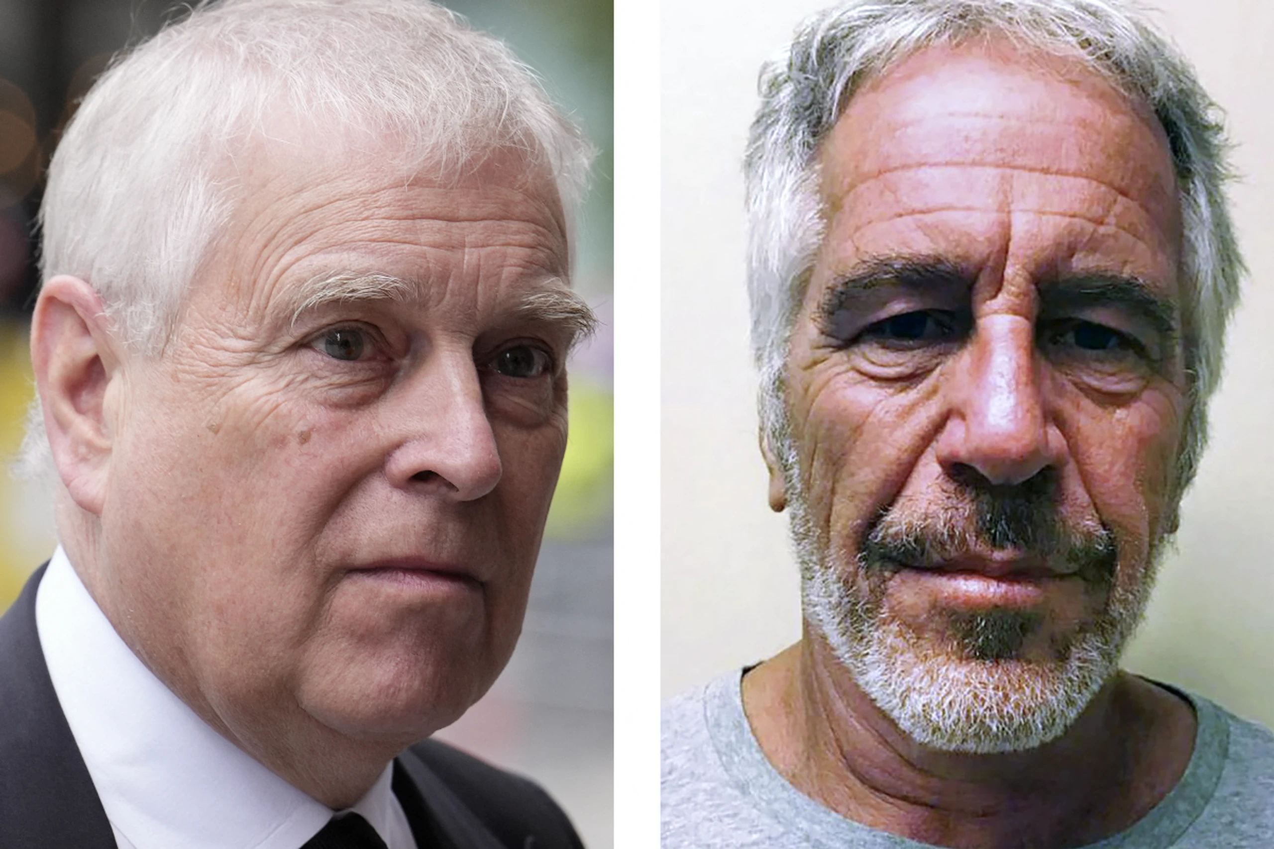 Andrew (links) verlor in der Causa Epstein alle Ämter und Titel