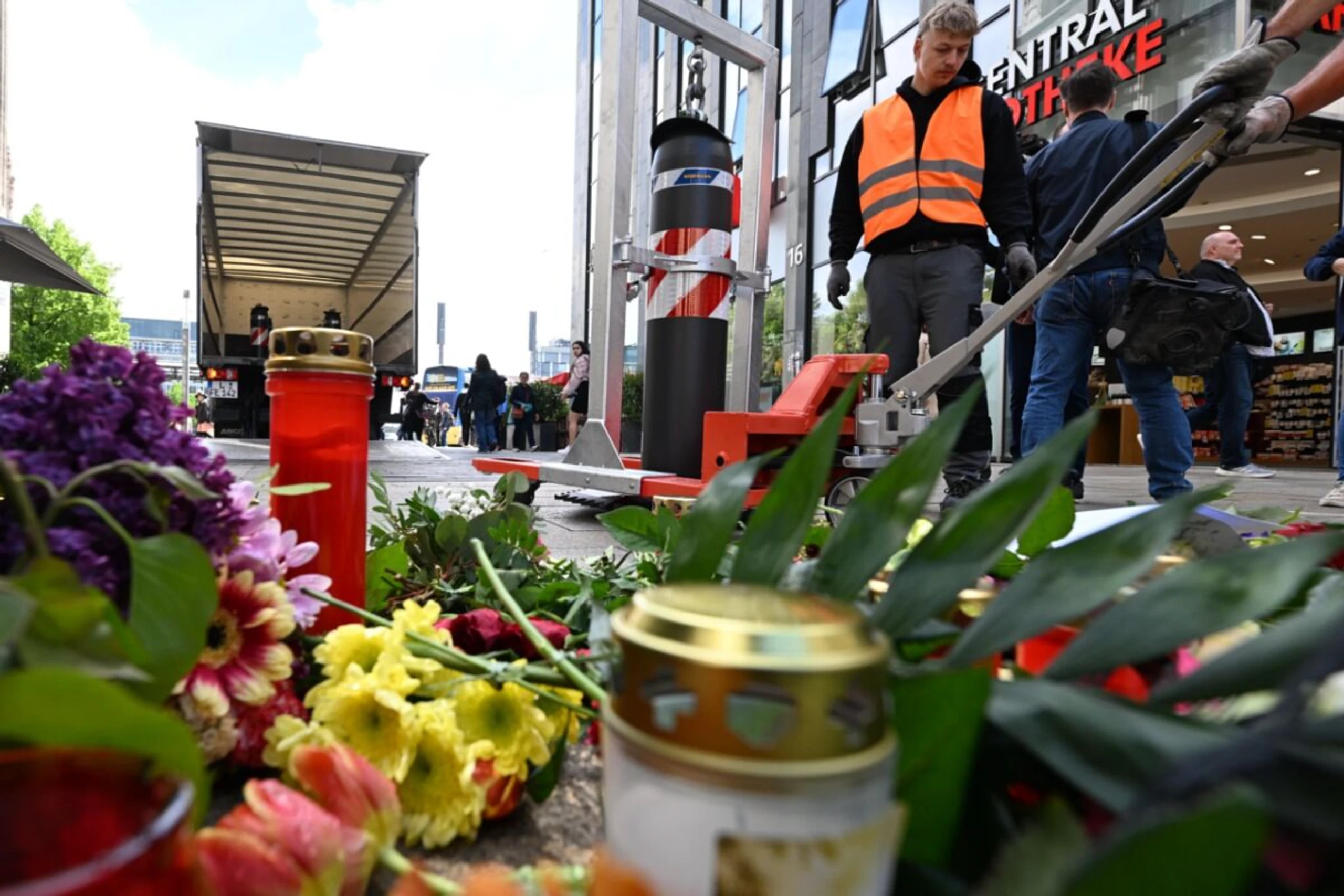 Große Trauer nach der tödlichen Amokfahrt in Leipzig