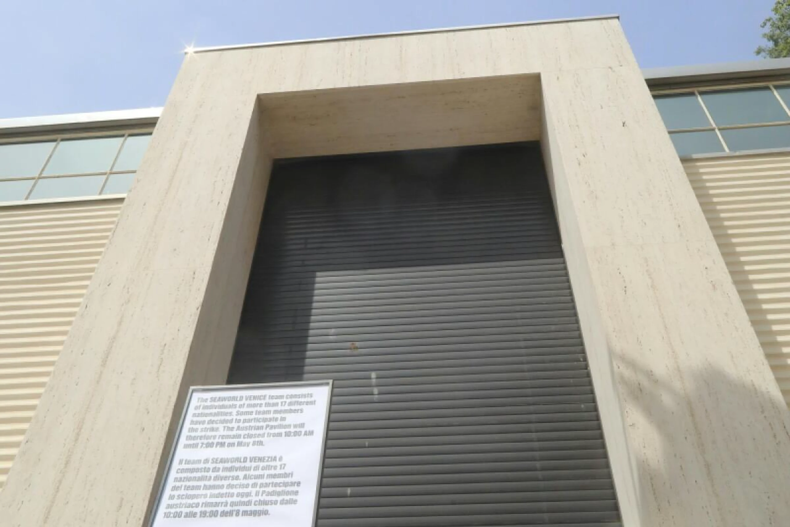 Der Protest wurde nicht an die große Glocke gehängt