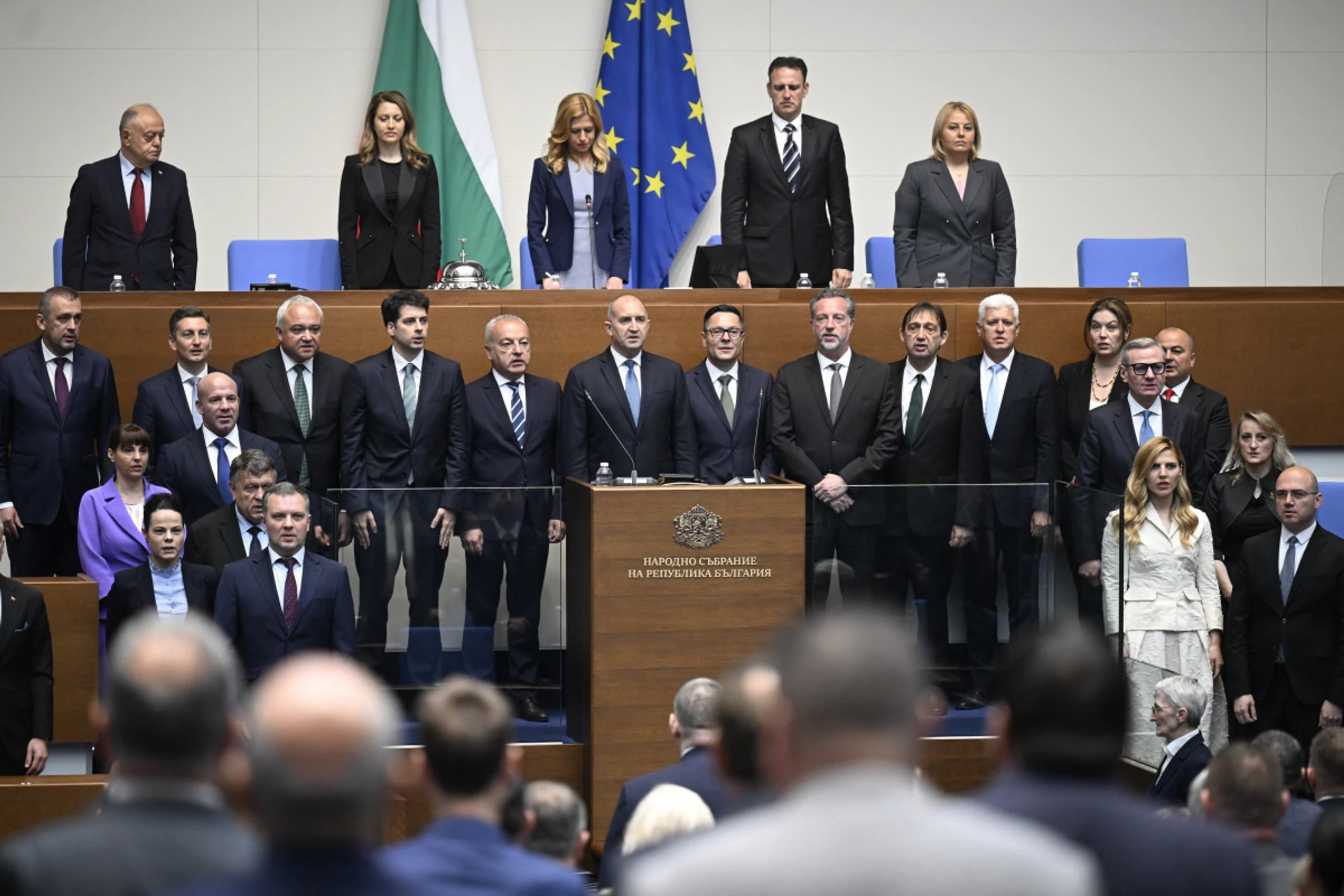 Die neue bulgarische Regierung wurde im Parlament in Sofia vereidigt