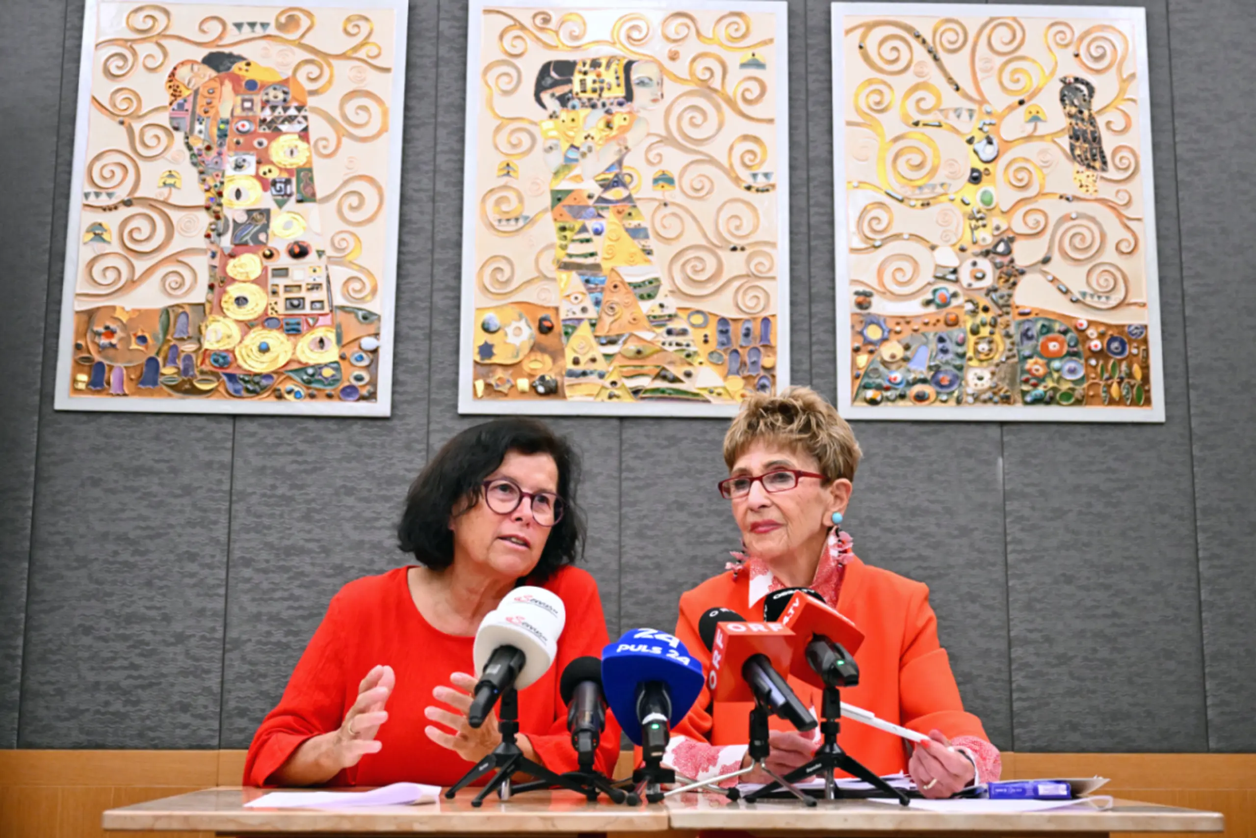 Sehen bei Pensionskürzungen rot: Gerstorfer und Korosec