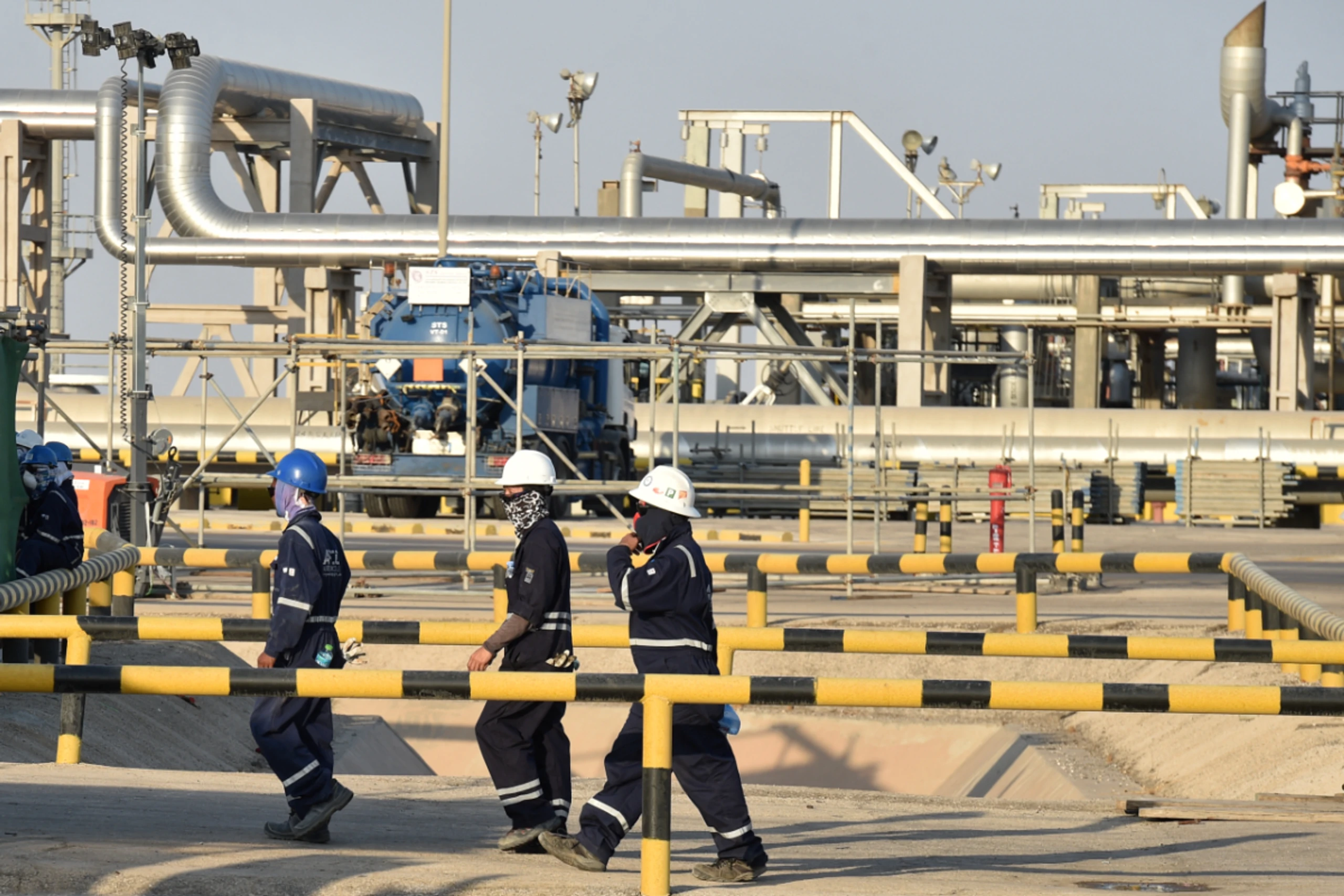 Aramco transportiert das Öl derzeit über eine Pipeline zum Roten Meer