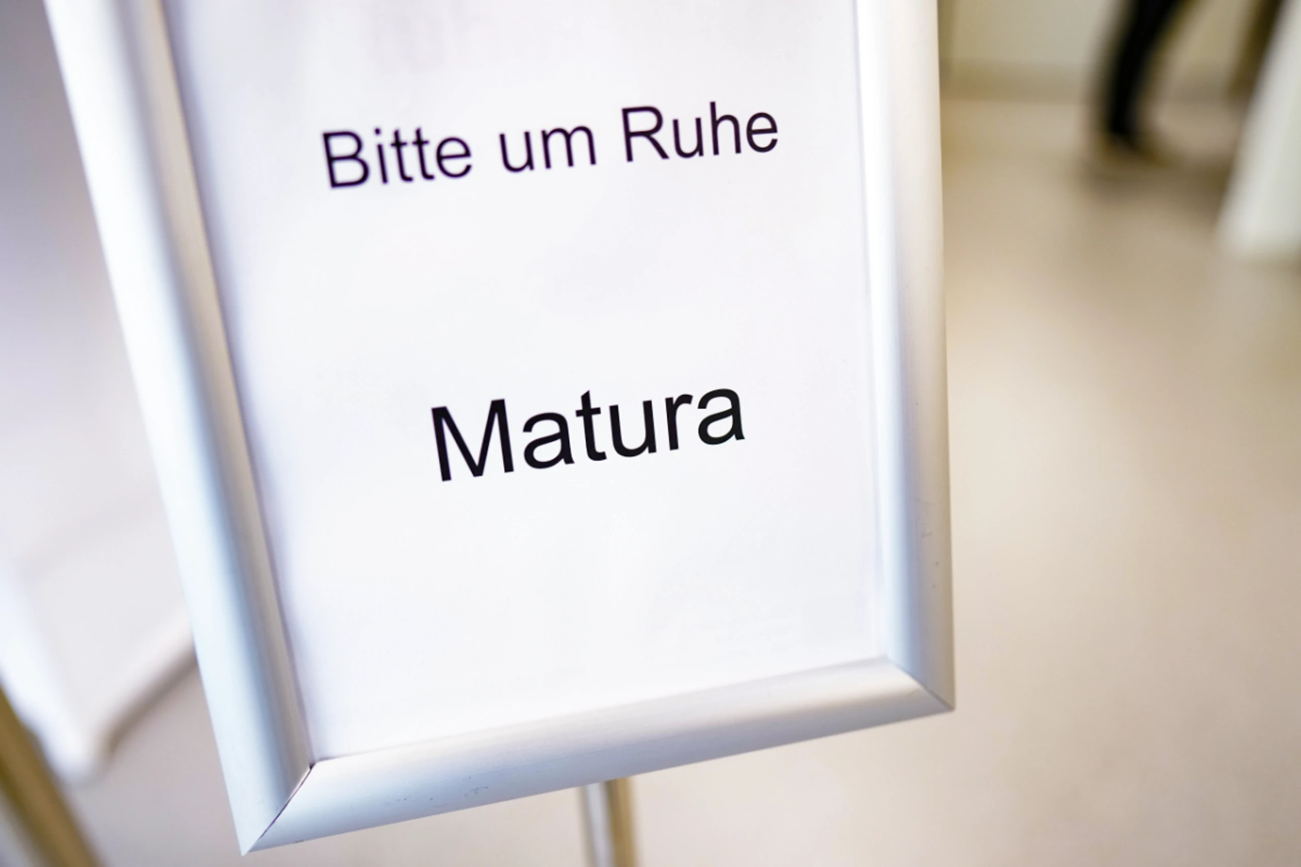Die Matura findet trotz des Brandes regulär statt
