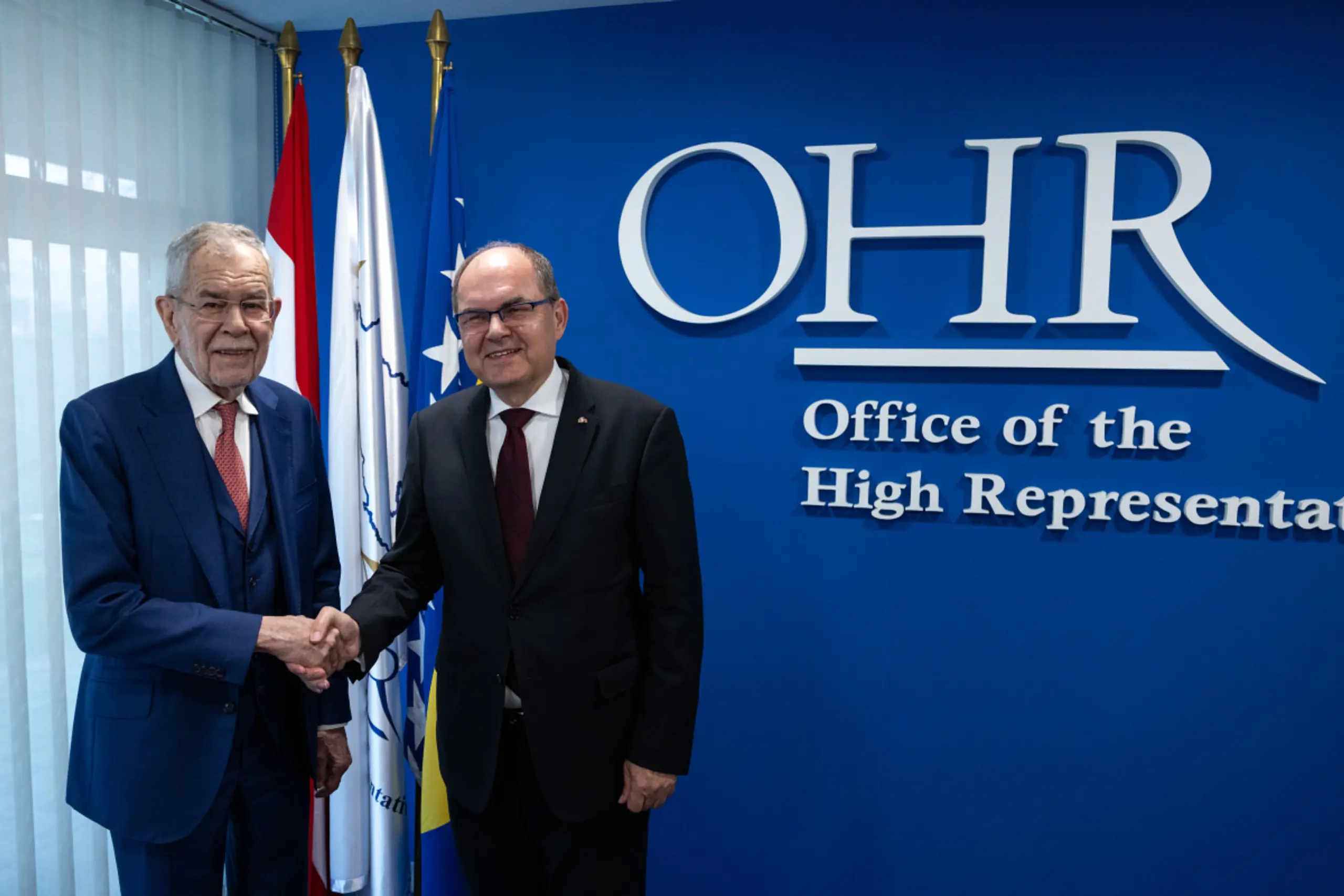 Van der Bellen traf Schmidt im April bei Besuch in Bosnien