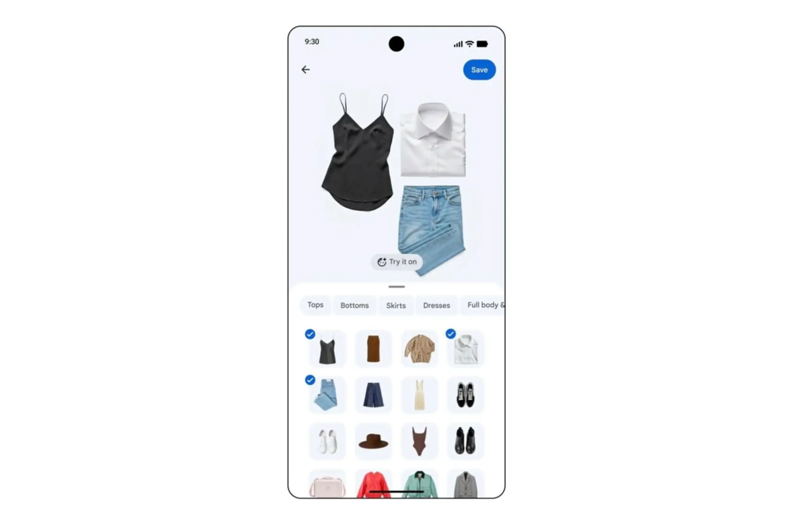 Geht auch unterwegs: Outfits zusammenstellen mit Google Fotos