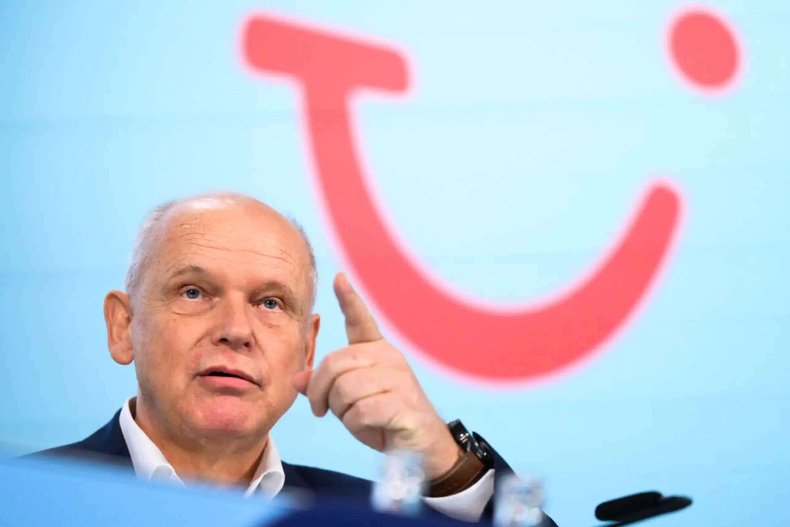 ++ ARCHIVBILD ++ Tui-Chef Sebastian Ebel sieht "gar keine Indikation" für Kerosinmangel