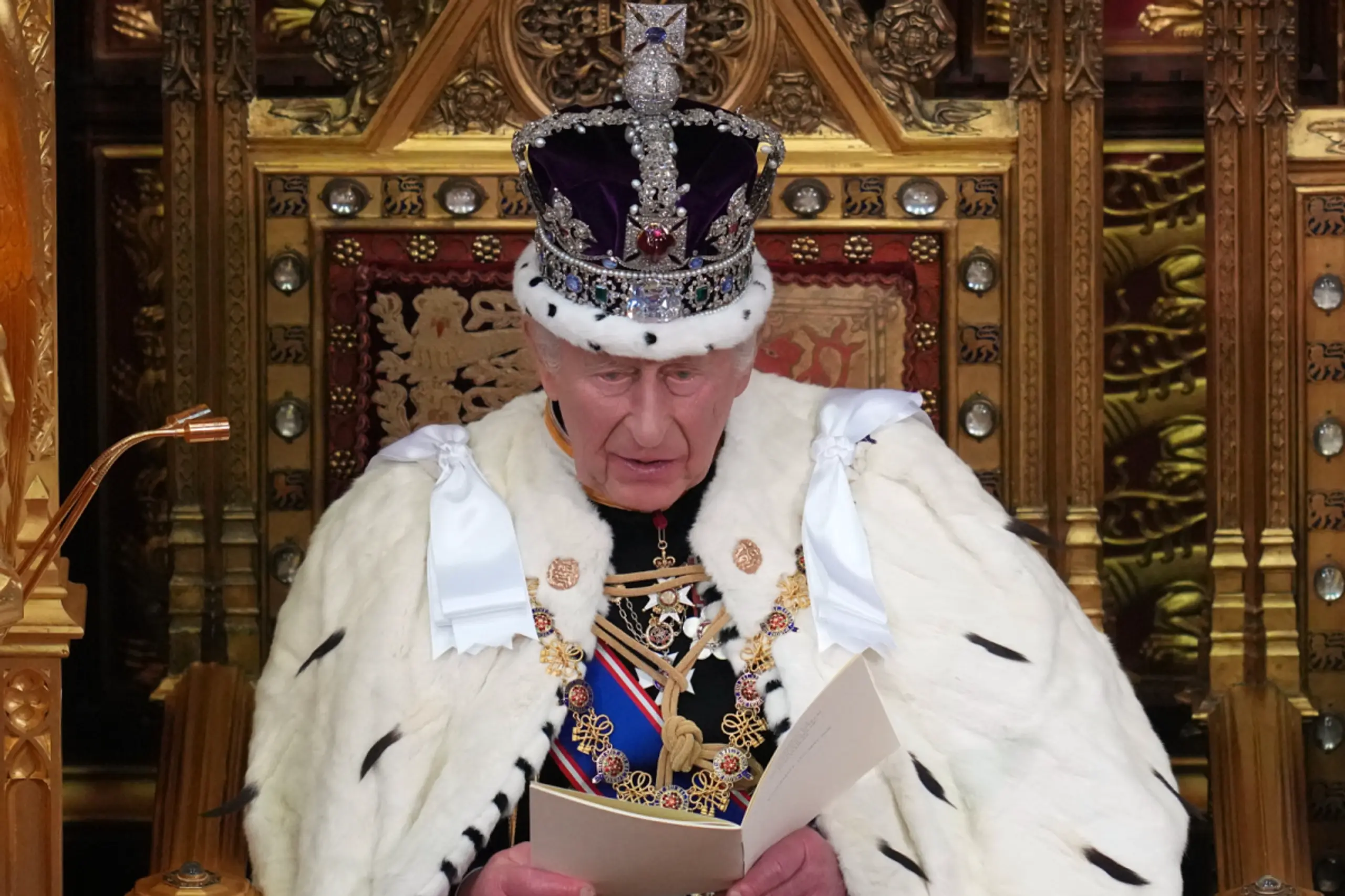Die "King's Speech" legt die Vorhaben der Regierung dar