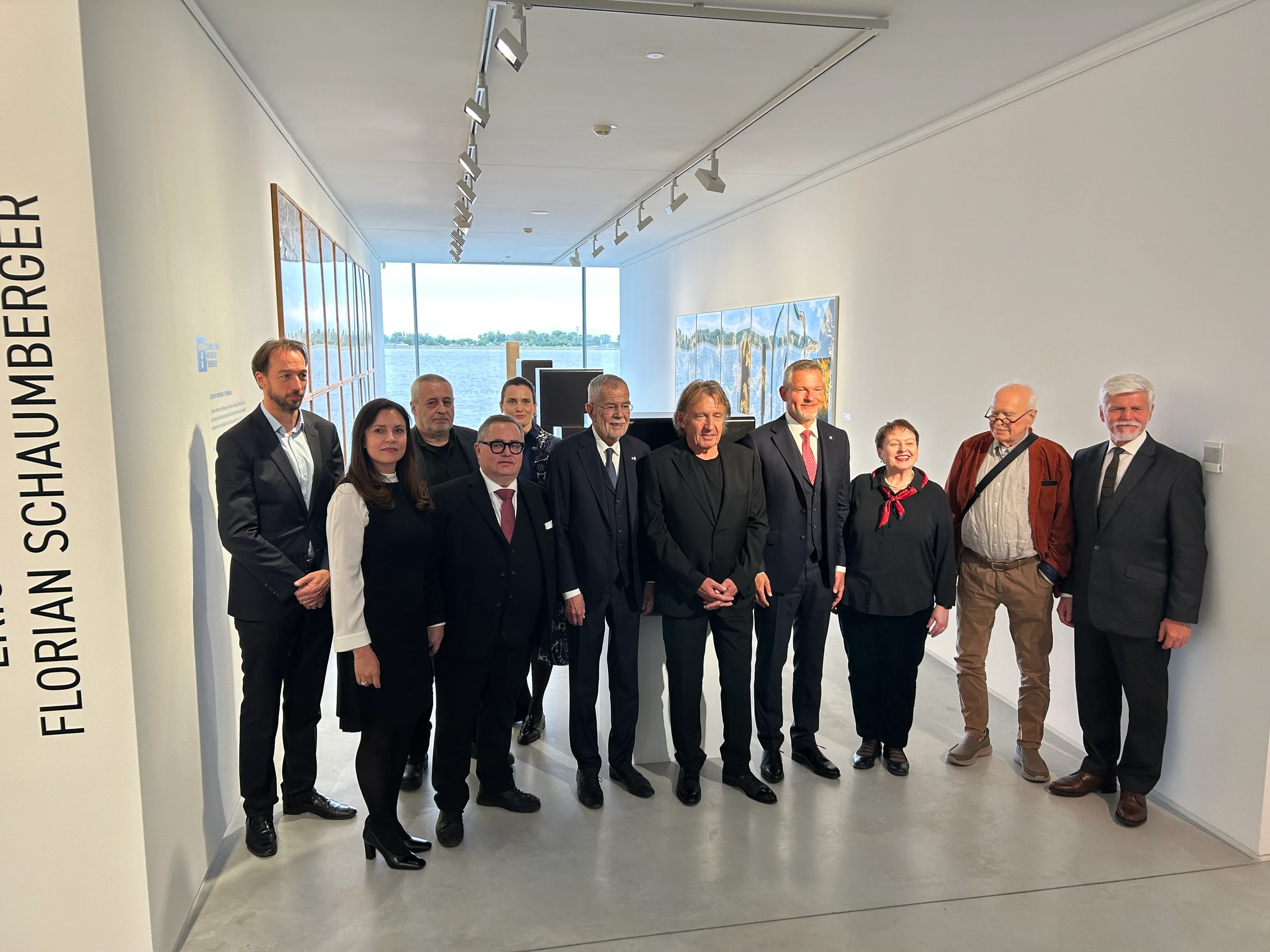 „Erich Steininger & Florian Schaumberger“-Ausstellungseröffnung