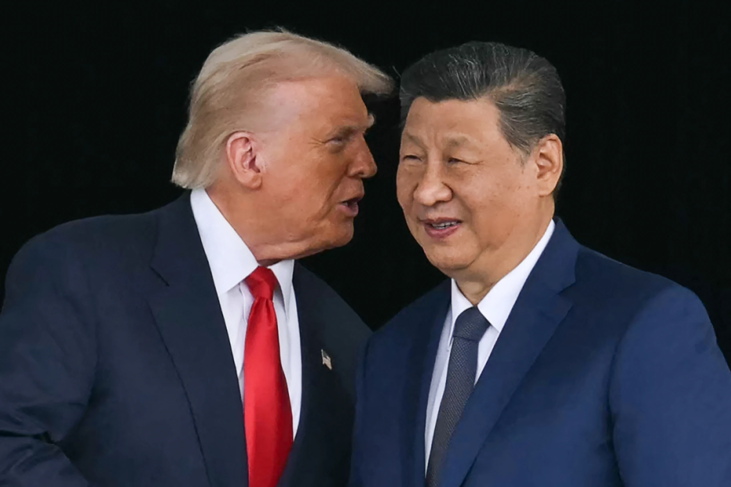 Trump und Xi bei einem Gipfel in Südkorea im Oktober 2025