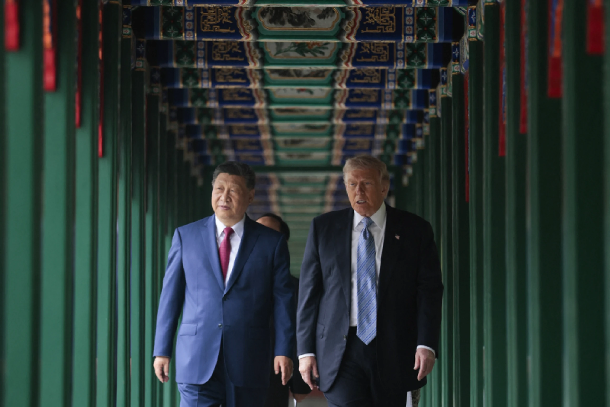 Xi führte Trump durch abgeschottetes Machtzentrum