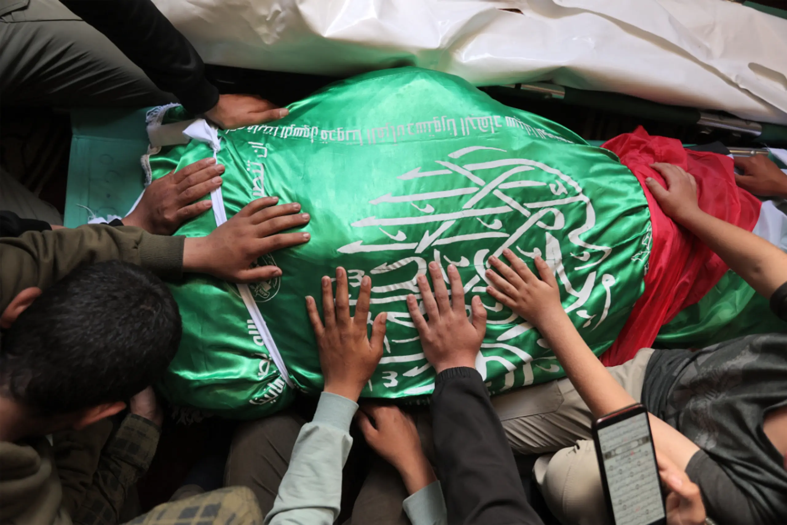 Begräbnis von Haddad im Gazastreifen