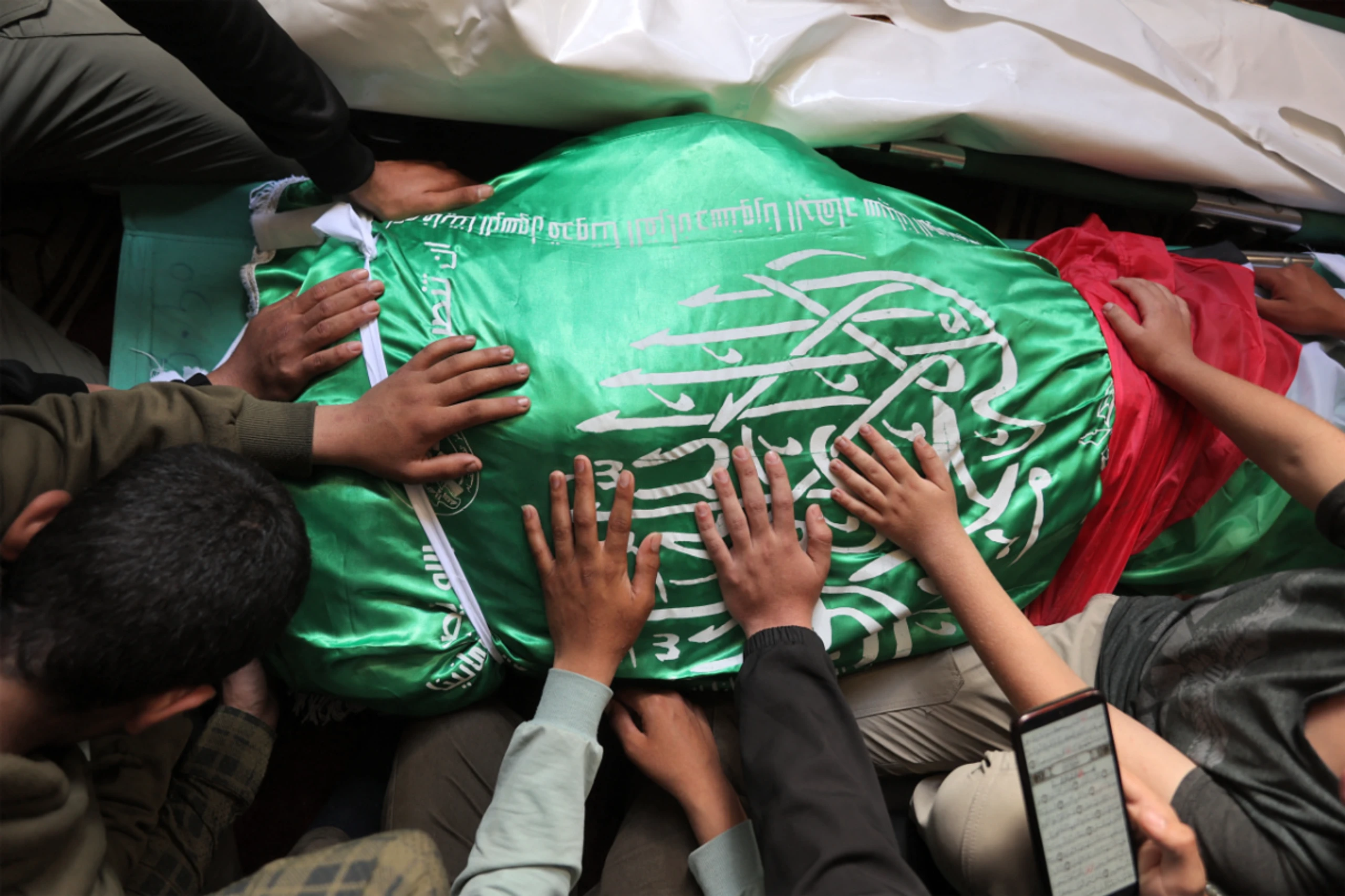 Begräbnis von Haddad im Gazastreifen