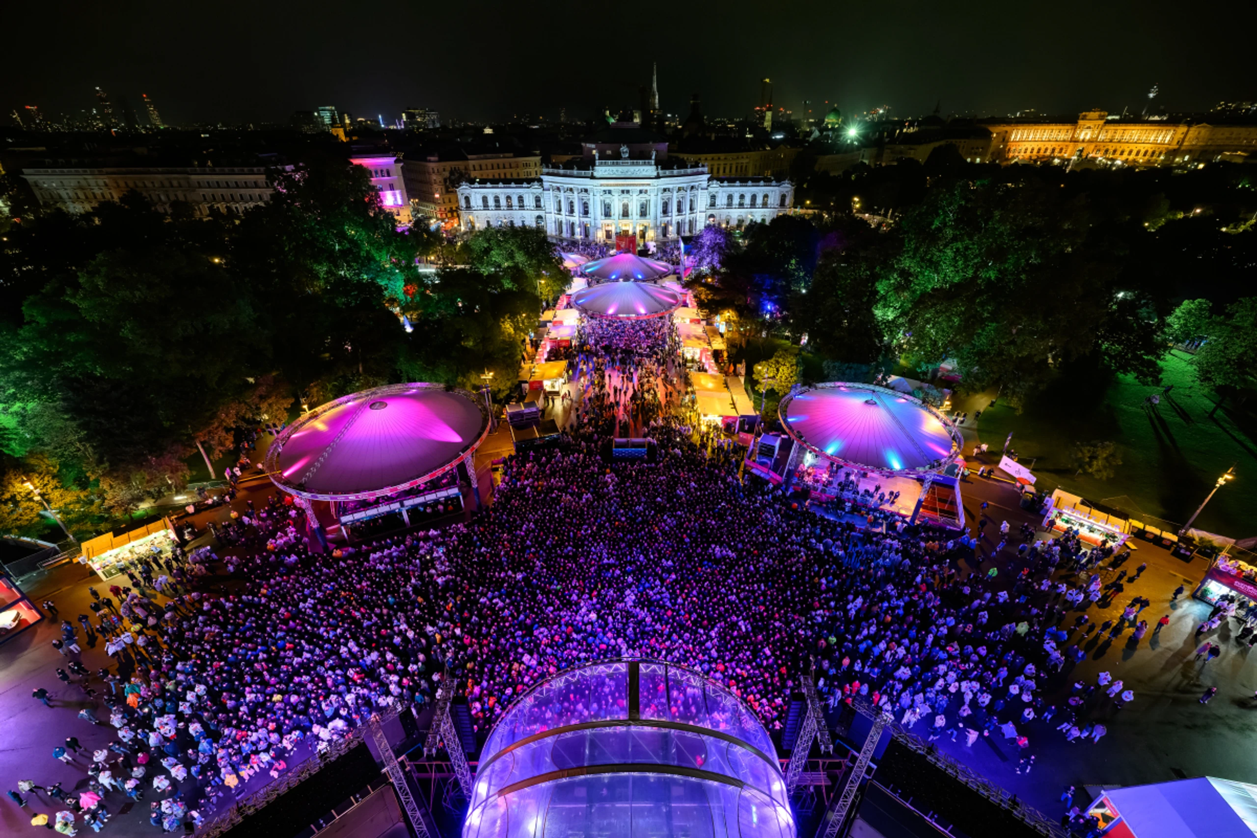 Der Rathausplatz war am Samstag richtig gut besucht