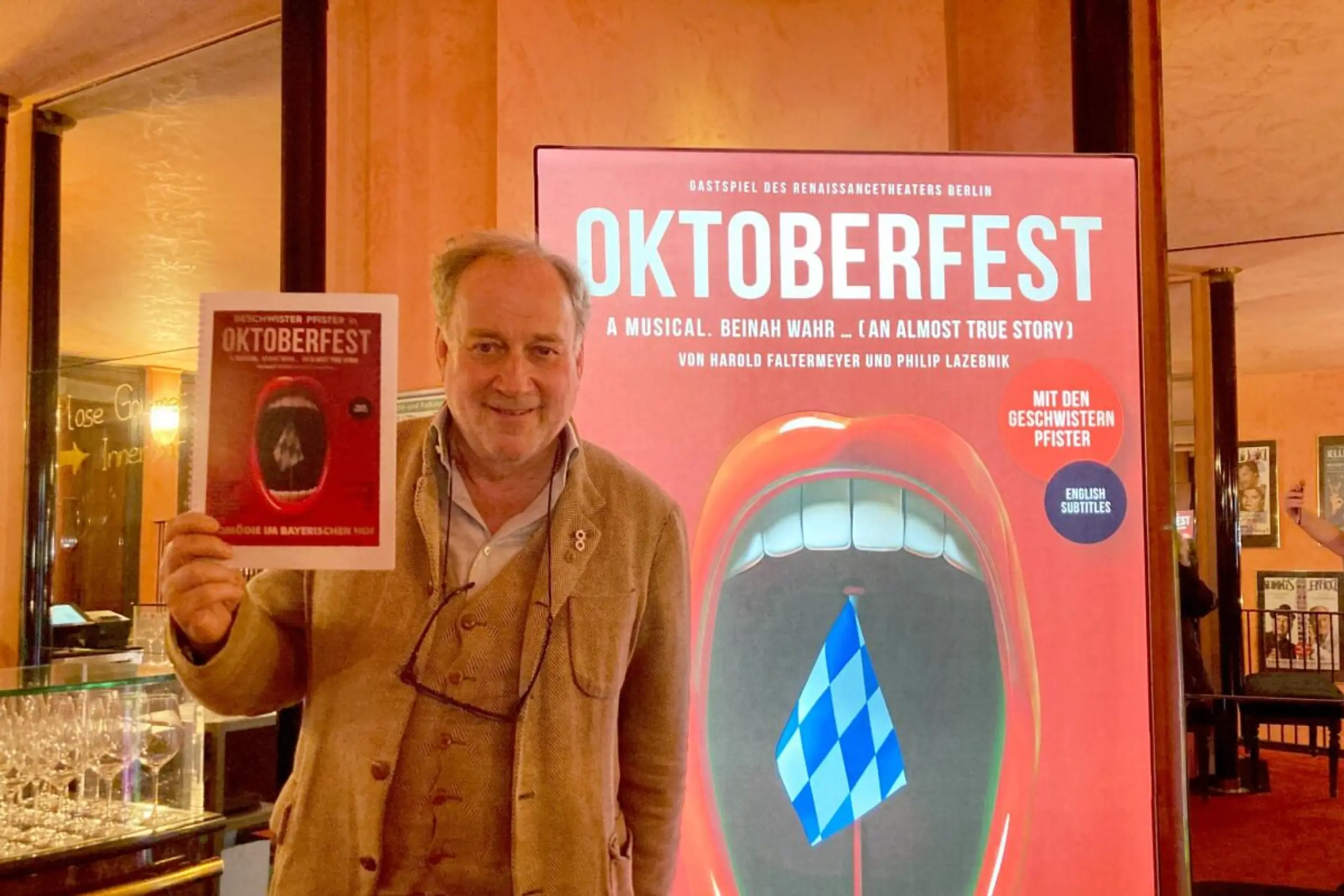 Komponist und Musikproduzent Harold Faltermeyer und sein "Oktoberfest"