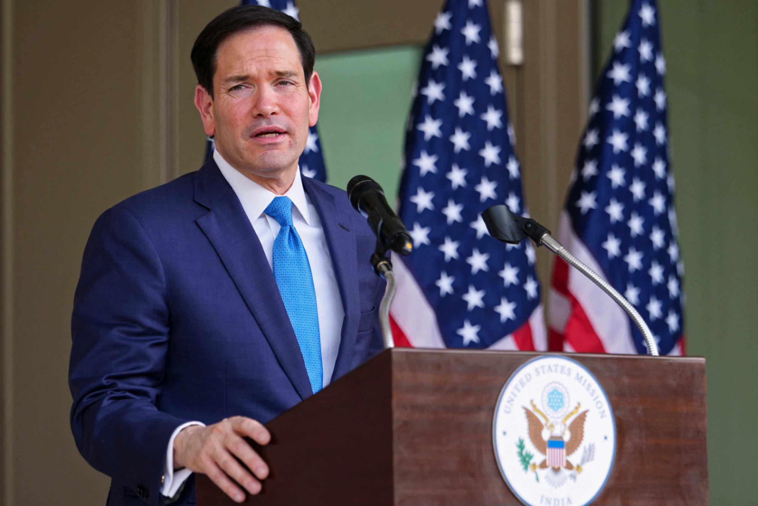 US-Außenminister Rubio in Neu-Delhi