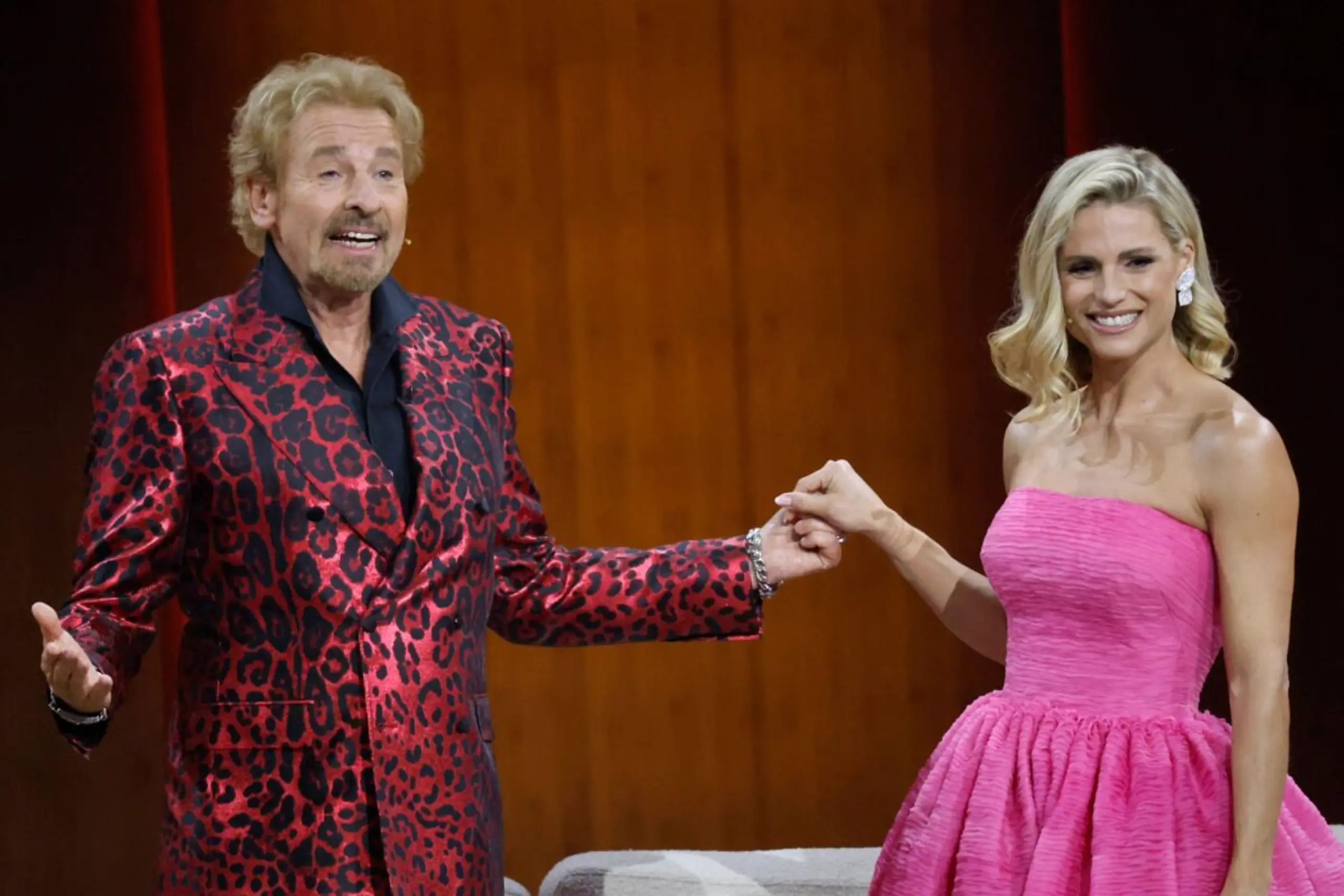 ++ ARCHIVBILD ++ Michelle Hunziker und Thomas Gottschalk
