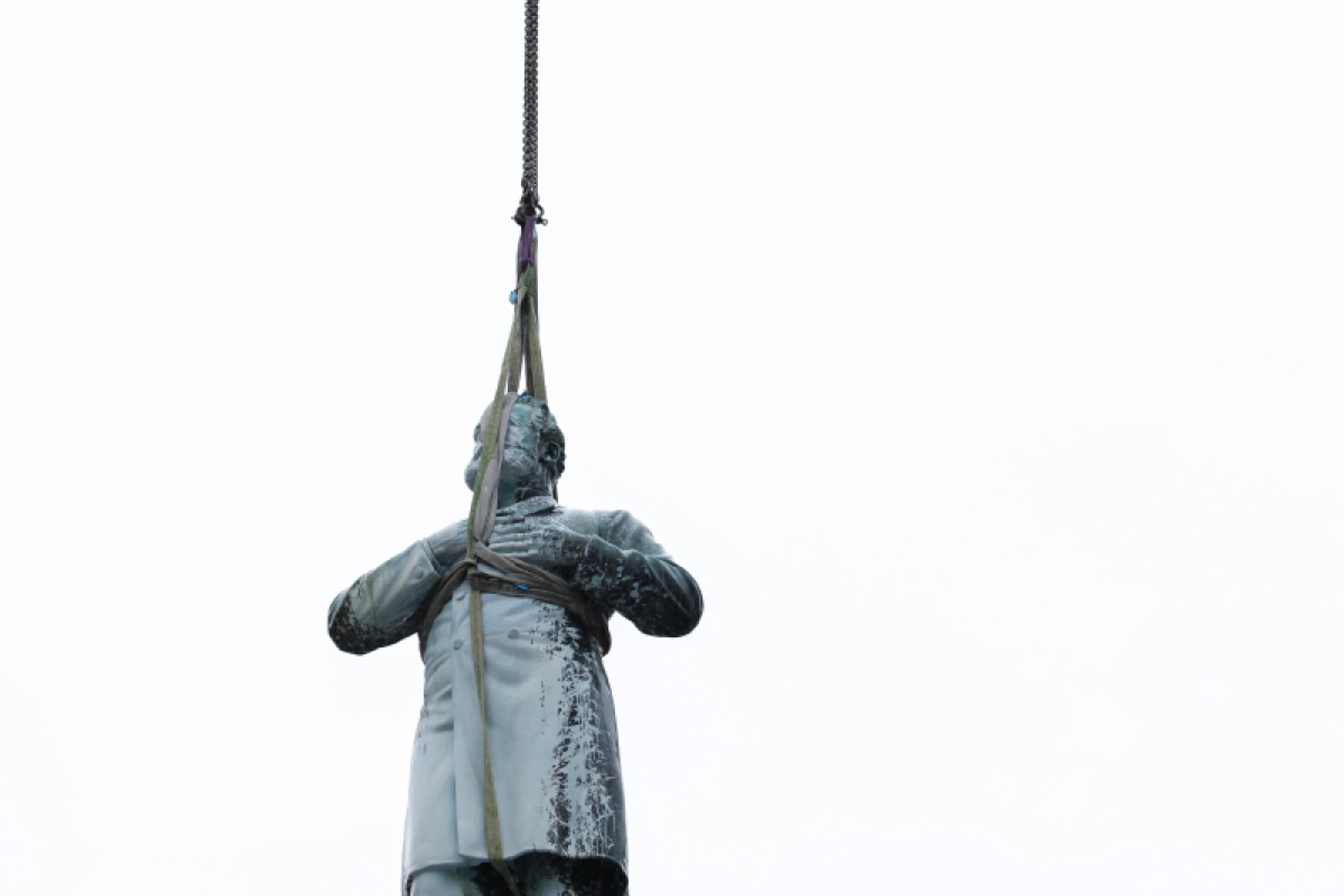Ende Jänner war die Statue abgebaut worden