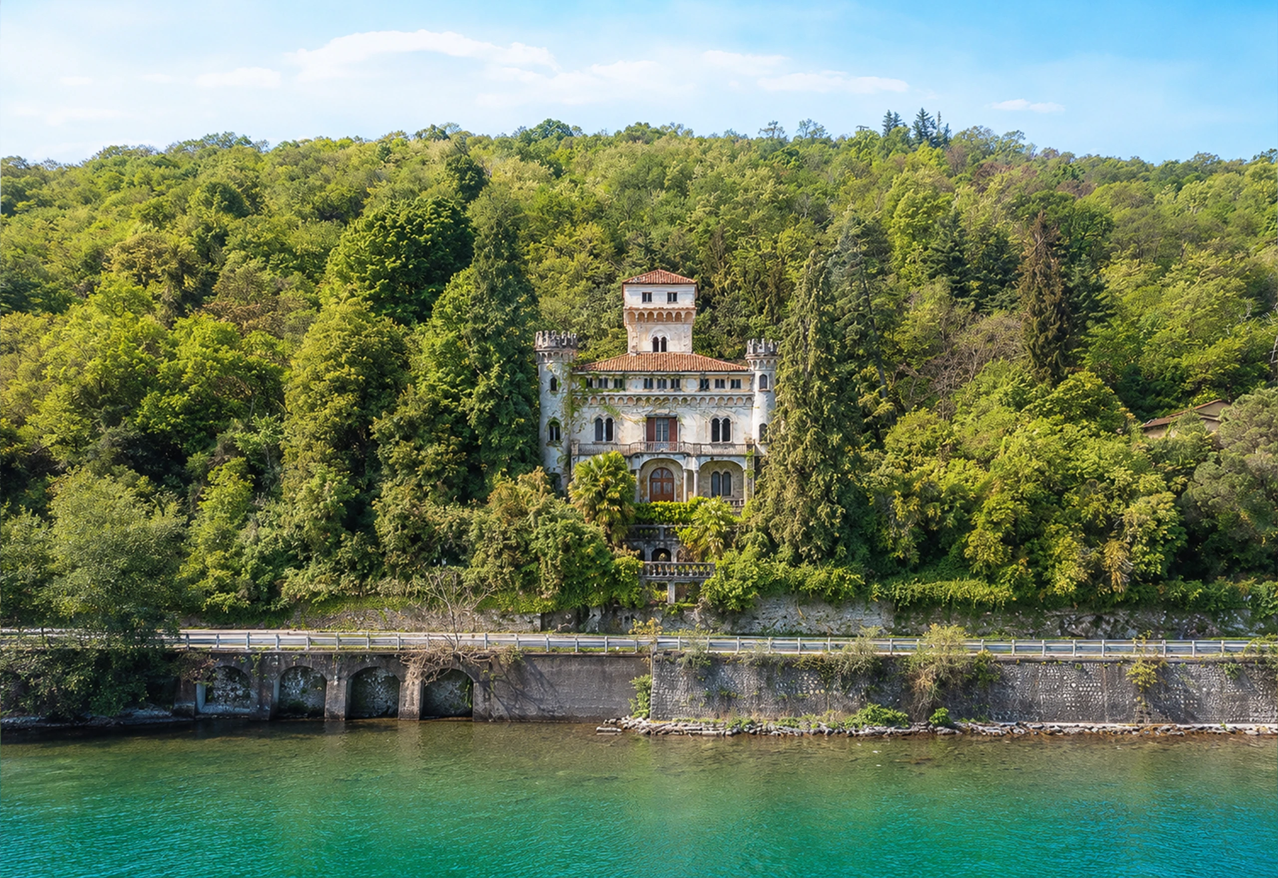 Schloss Pellegrini am Lago Maggiore steht zum Verkauf