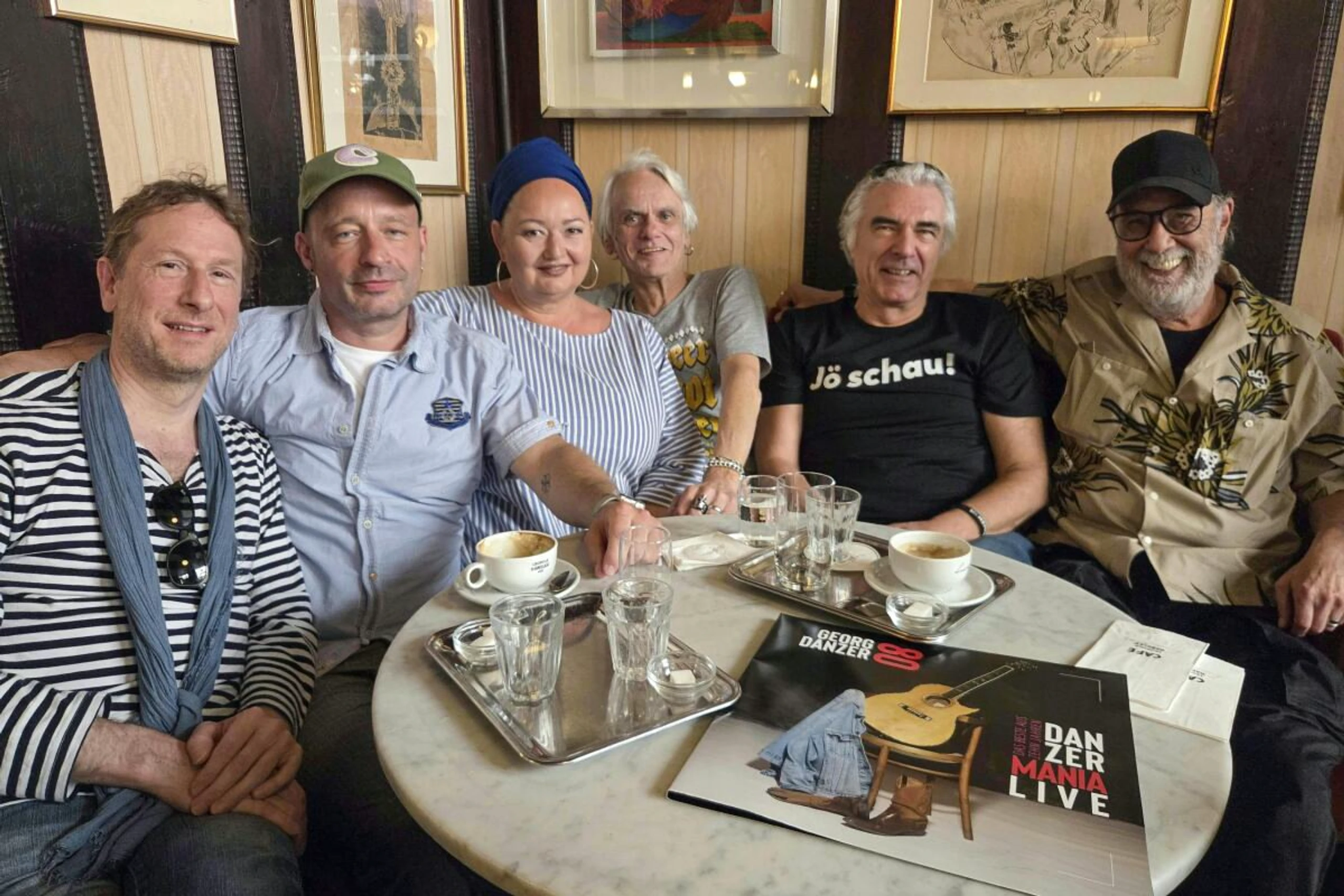 Die Danzer-Band mit Tini Kainrath und Blacky Schwarz im Hawelka