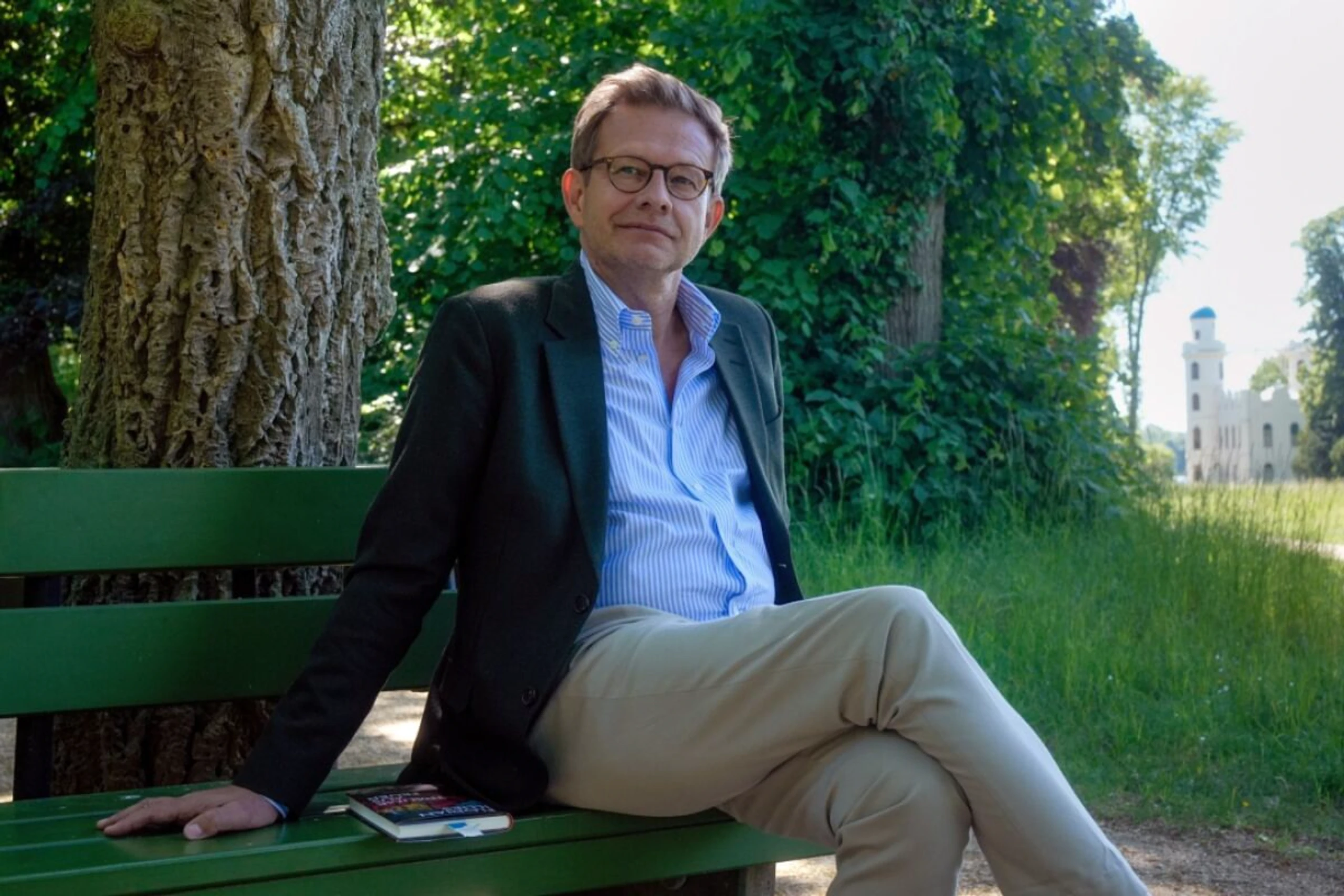 Bestsellerautor Florian Illies auf der Pfaueninsel