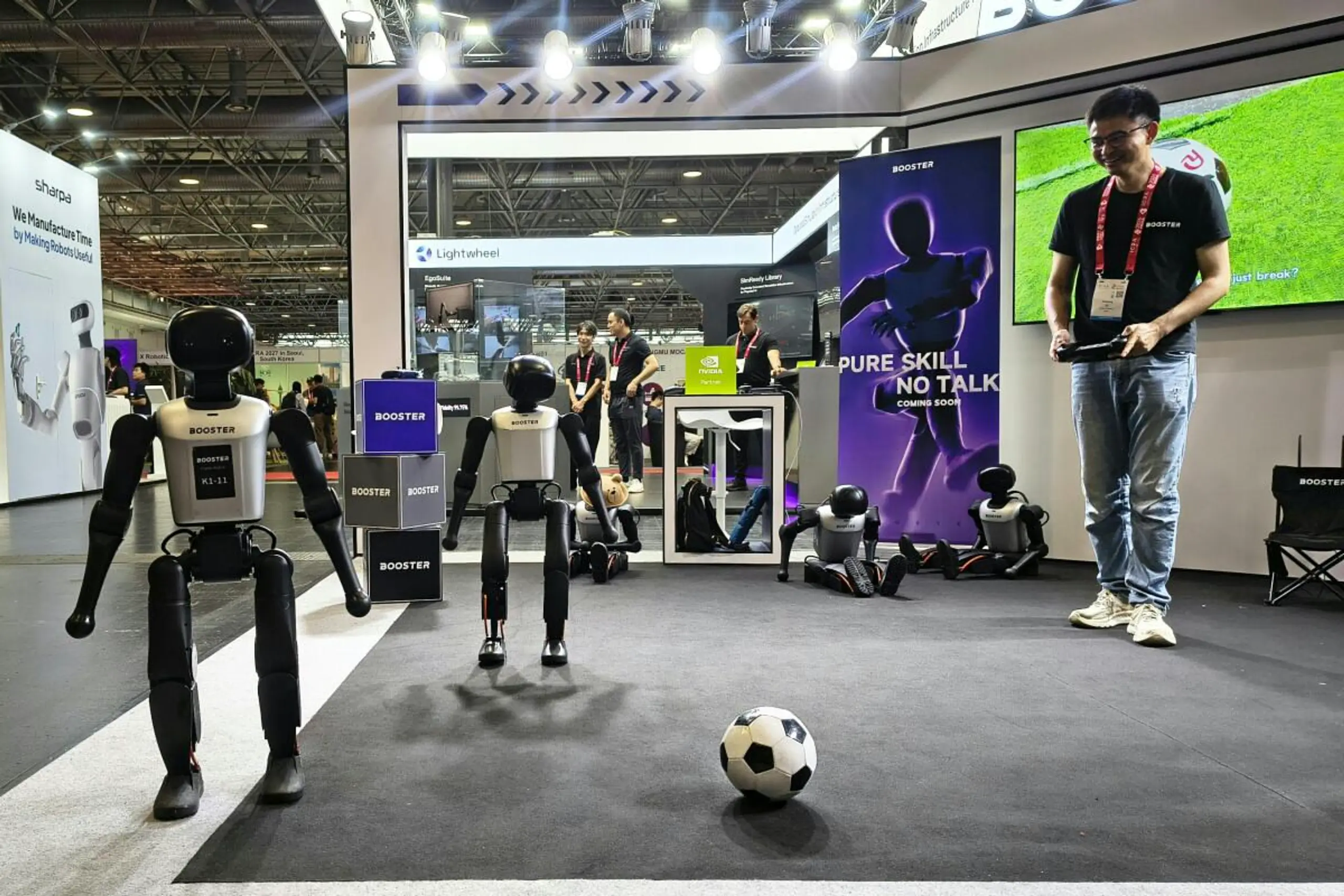 Zahlreiche Roboter werden noch händisch von Menschen gesteuert