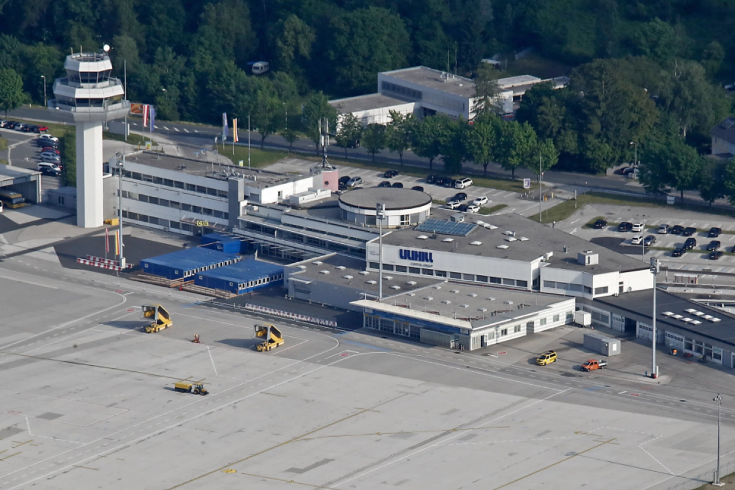 Blick auf den Flughafen (Archivbild)