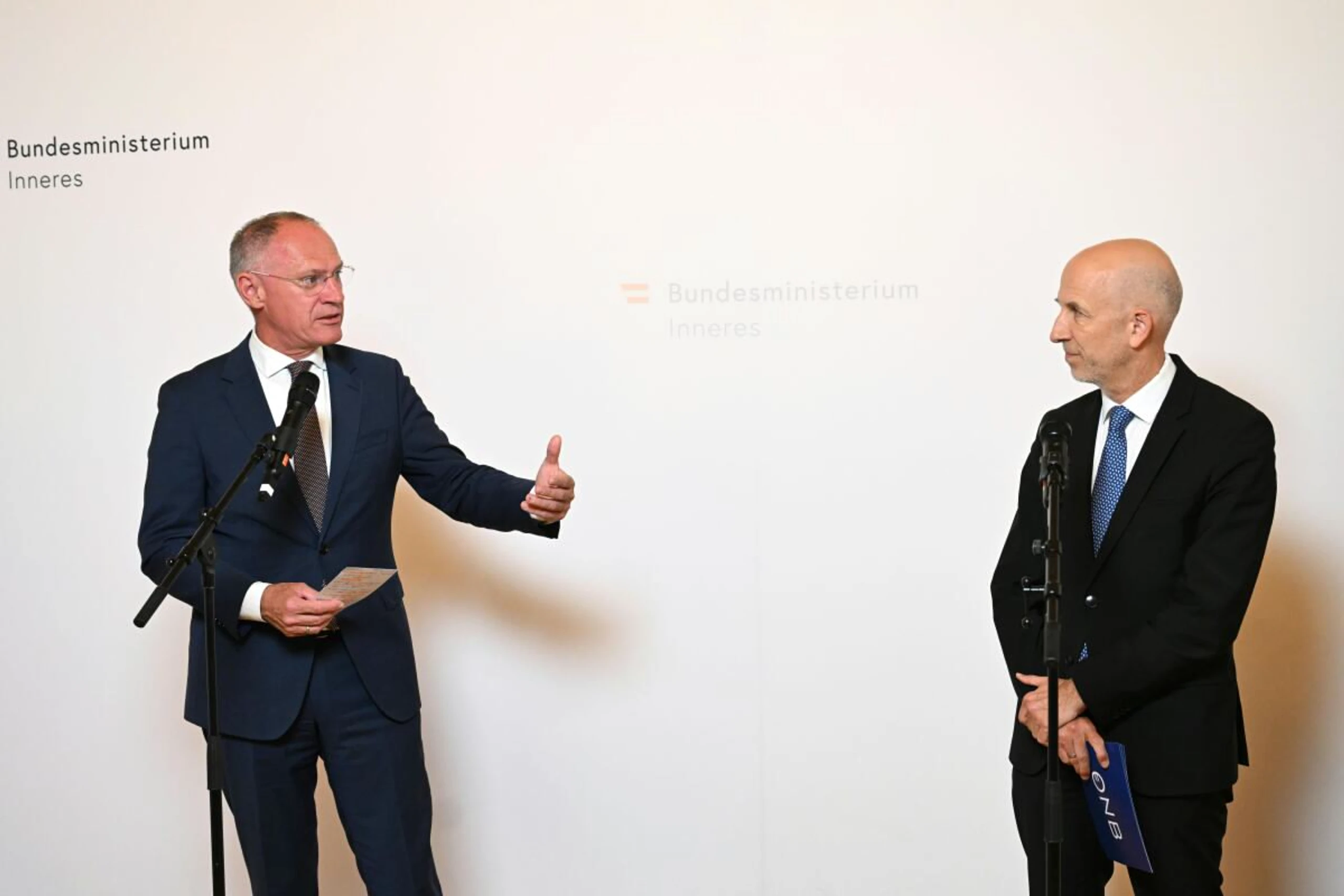 Kooperation von Polizei und Nationalbank