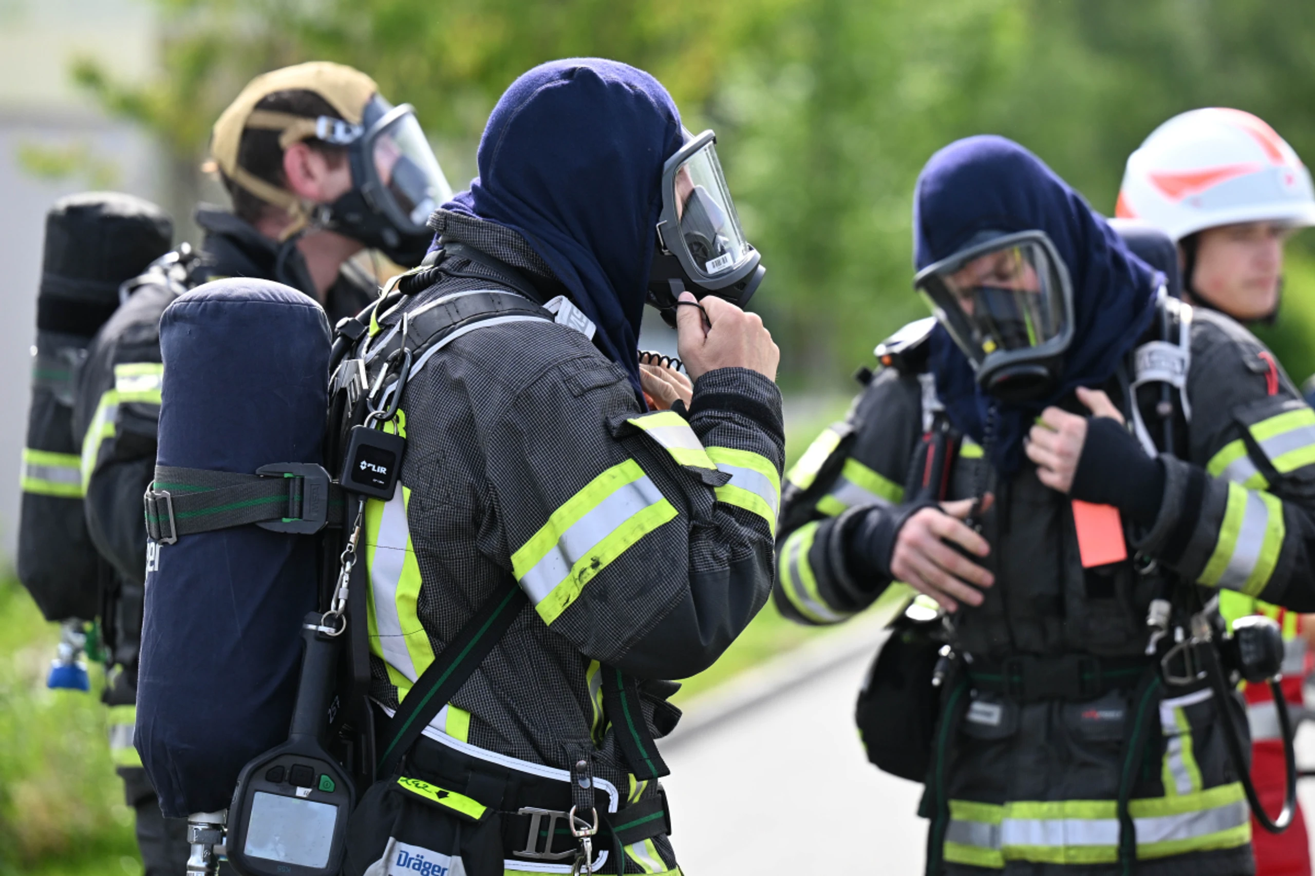 Feuerwehr in Vorbereitungsphase