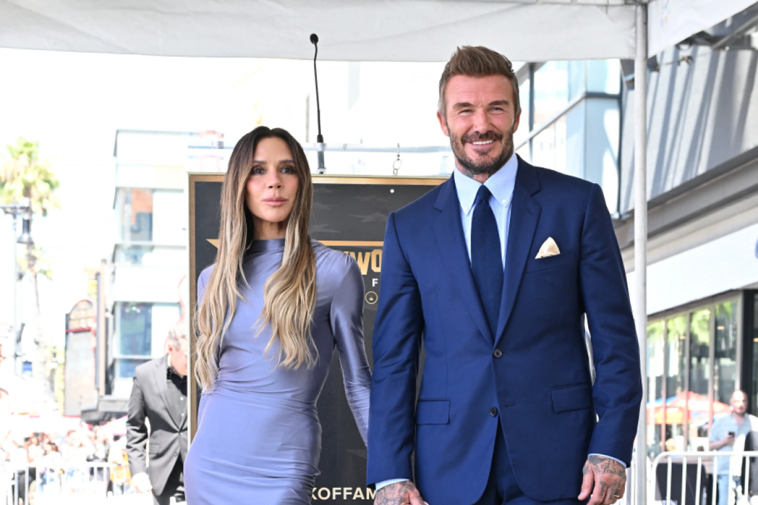 David Beckham mit Stern auf Hollywoods "Walk of Fame" geehrt