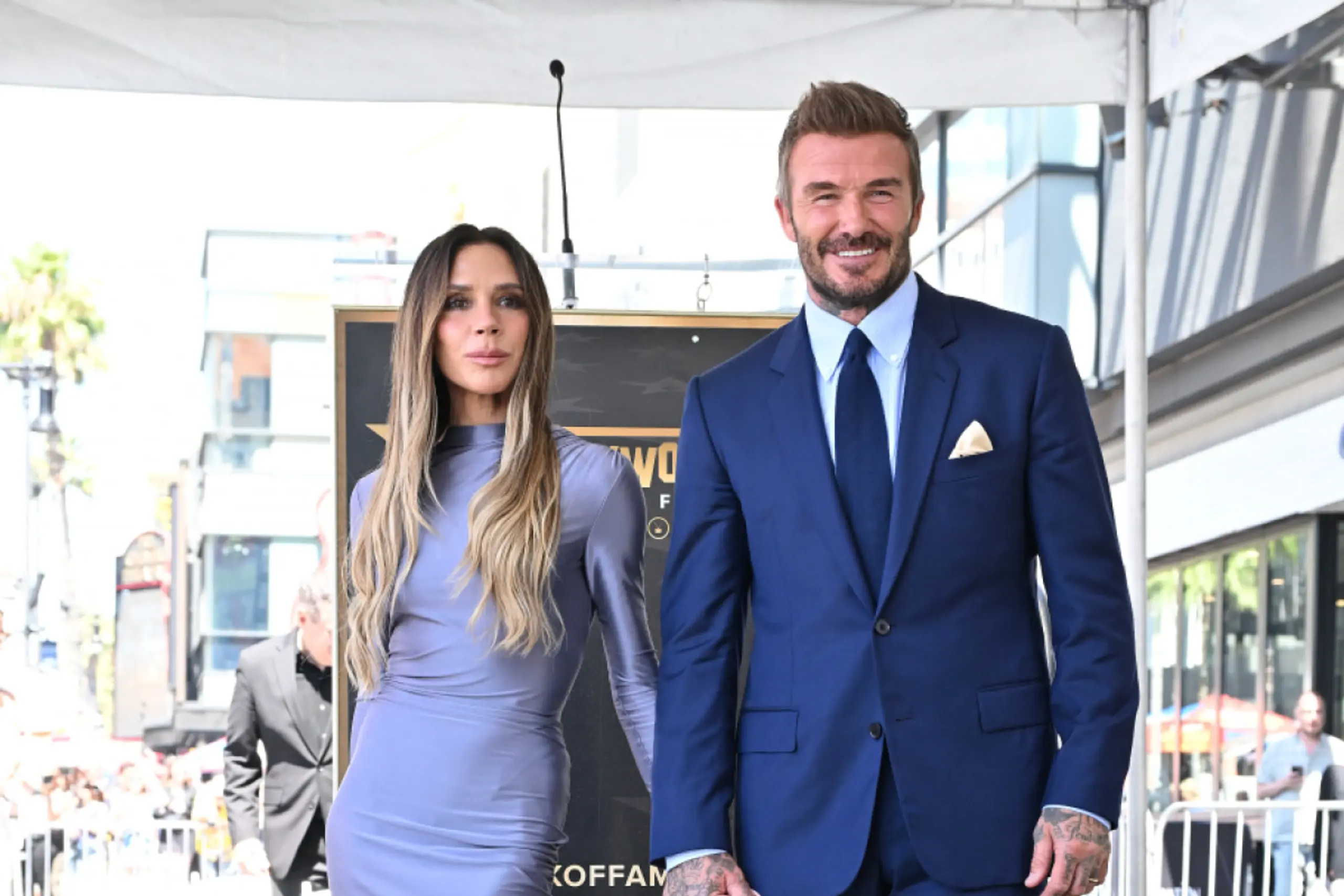 David Beckham mit Stern auf Hollywoods "Walk of Fame" geehrt
