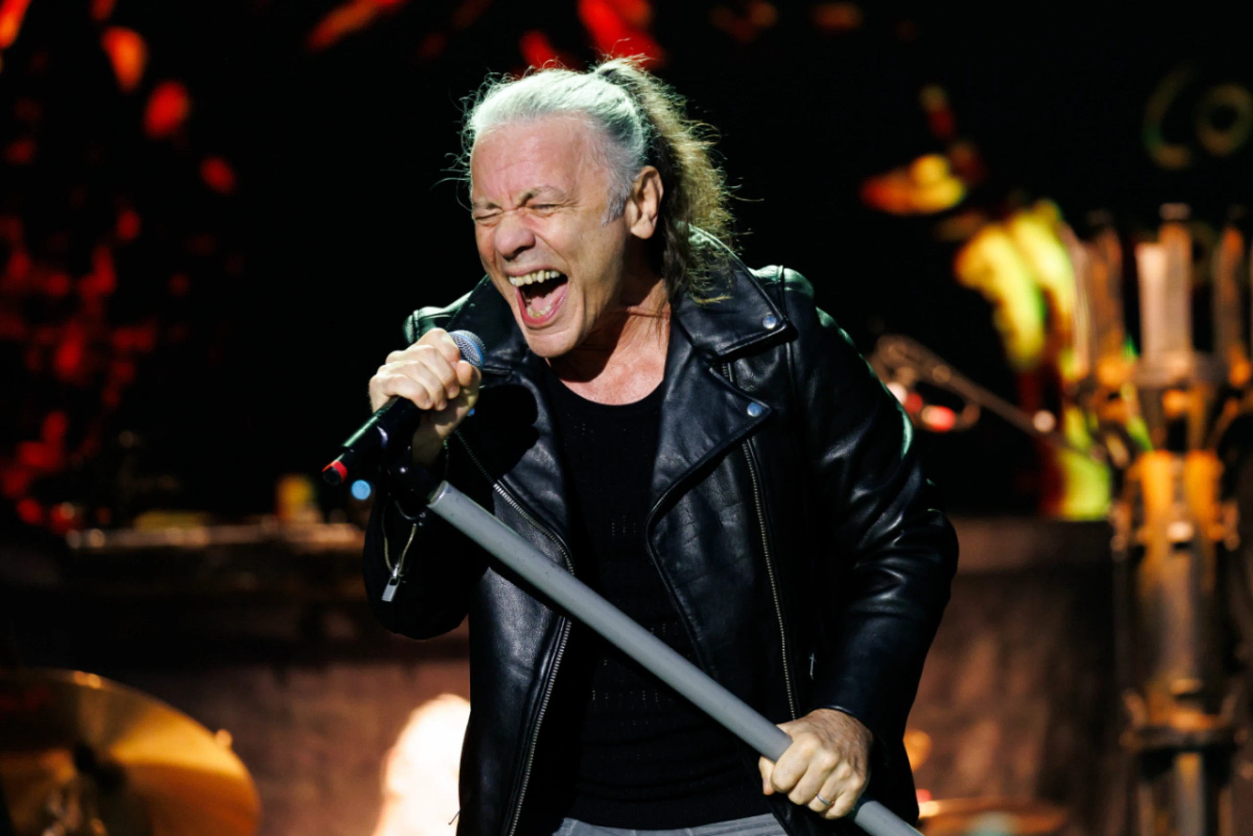 Bruce Dickinson mit Iron Maiden in Bestform