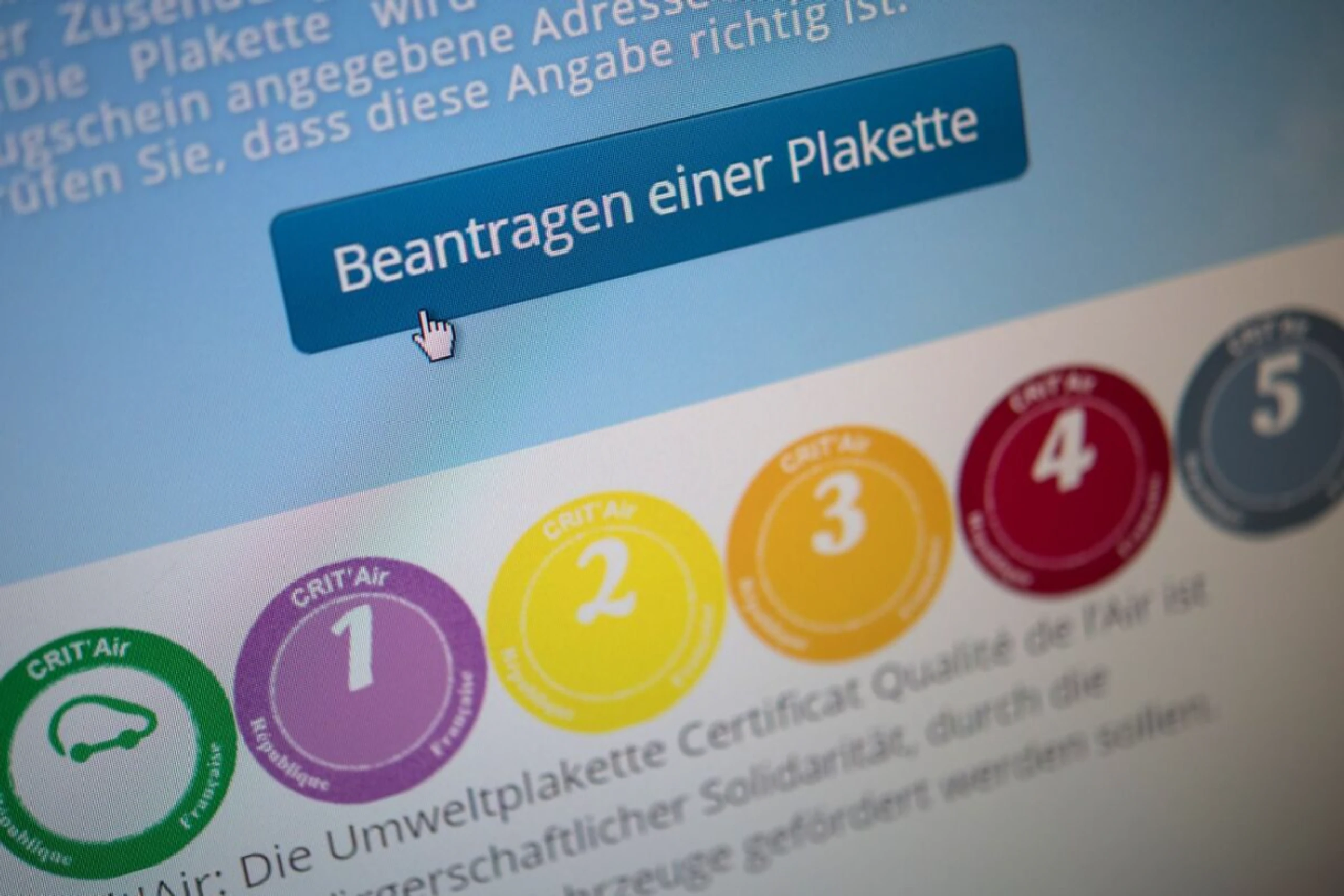 Ohne Crit'Air-Plakette bleiben die französischen Umweltzonen tabu