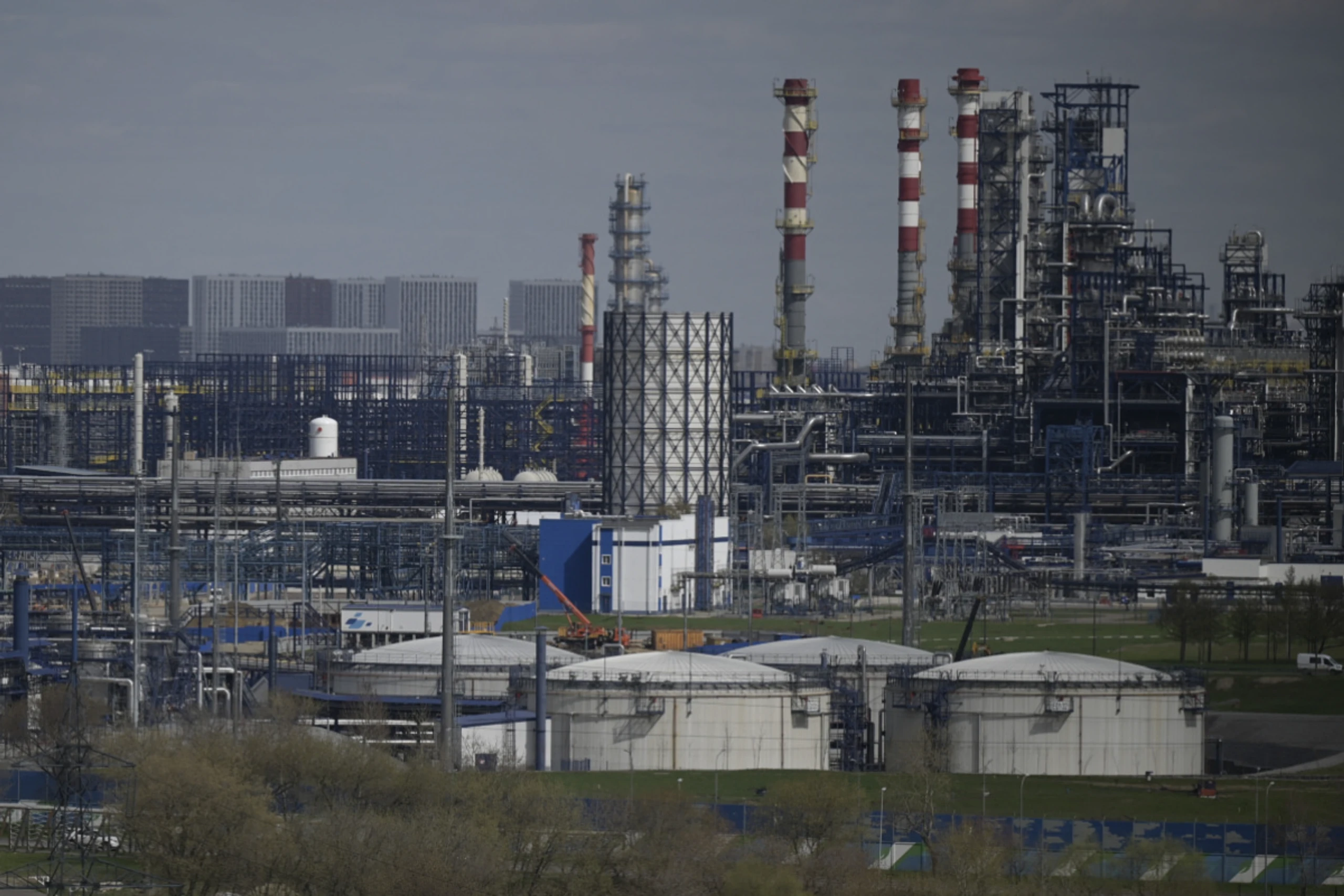 Angriff auf Gazpromneft-Raffinerie in Moskau (Archivbild)
