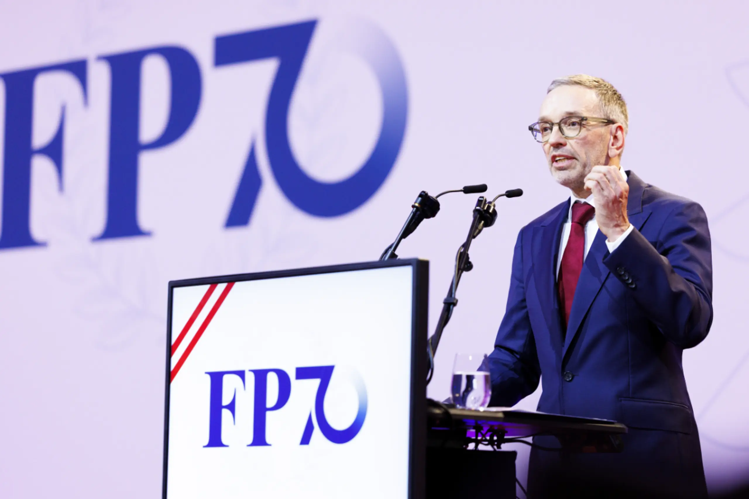 Parteichef Kickl wetterte gegen "Systemparteien", EU und Migration
