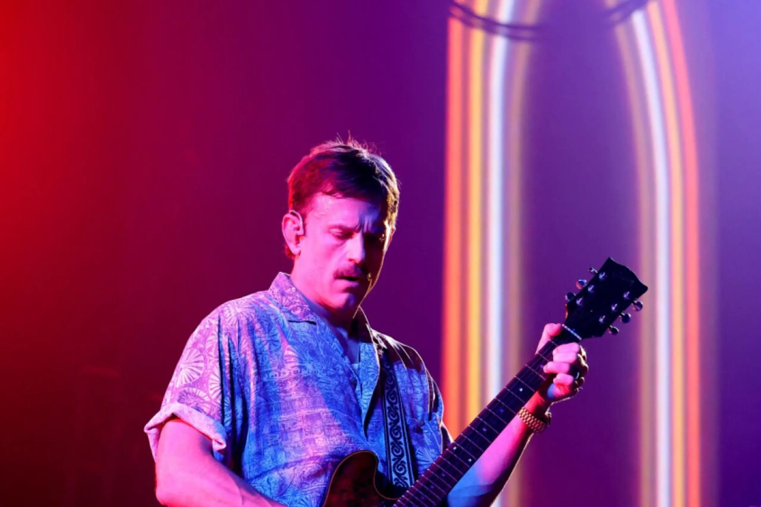 Caleb Followill bei einem Konzert 2024 in Texas