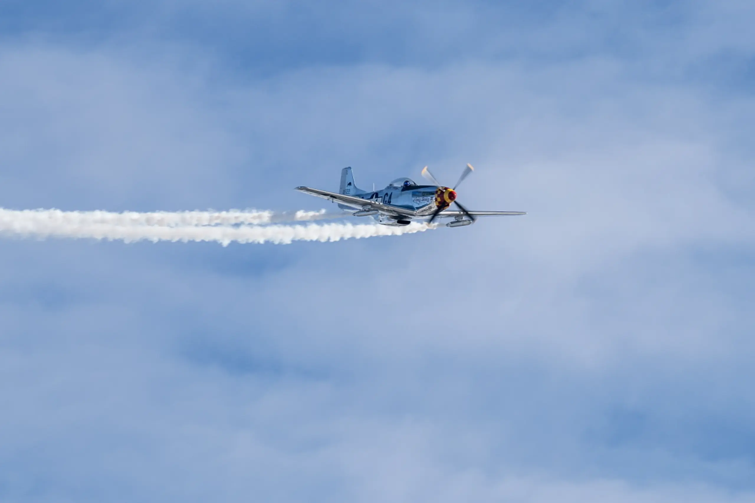 Oldtimer aus 1944: North American P-51 Mustang der Flying Bulls