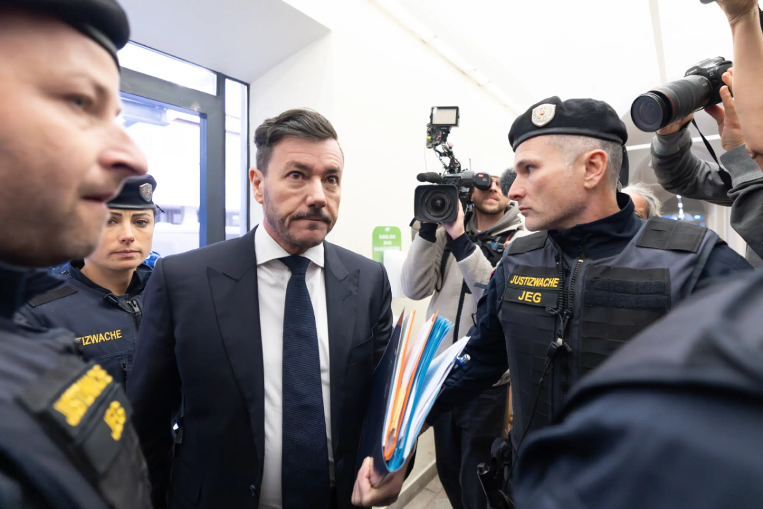 Benko bei einem Prozess in Innsbruck im vorigen Dezember