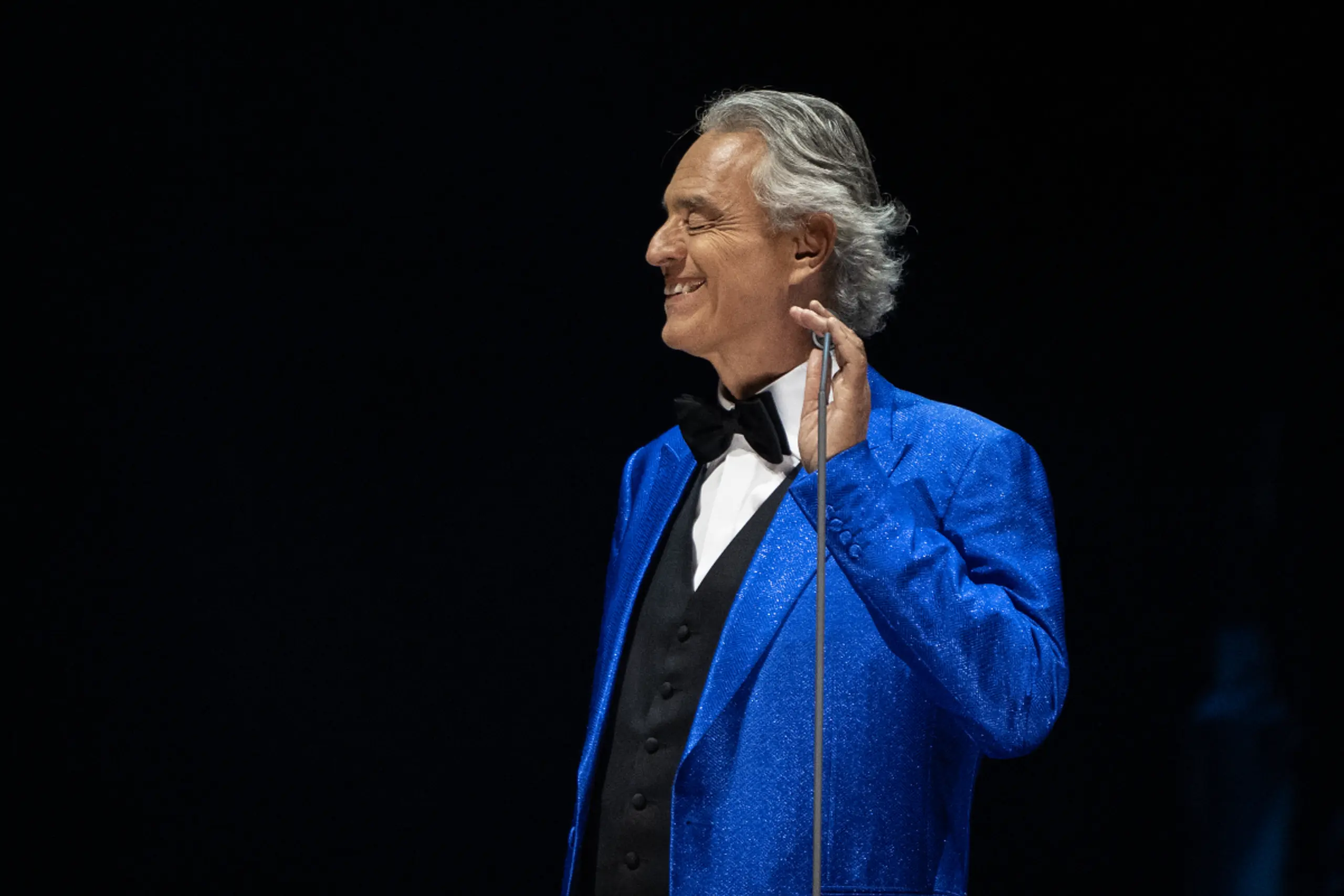 Bocelli feiert "Romanza" und ist derzeit auf Welttournee