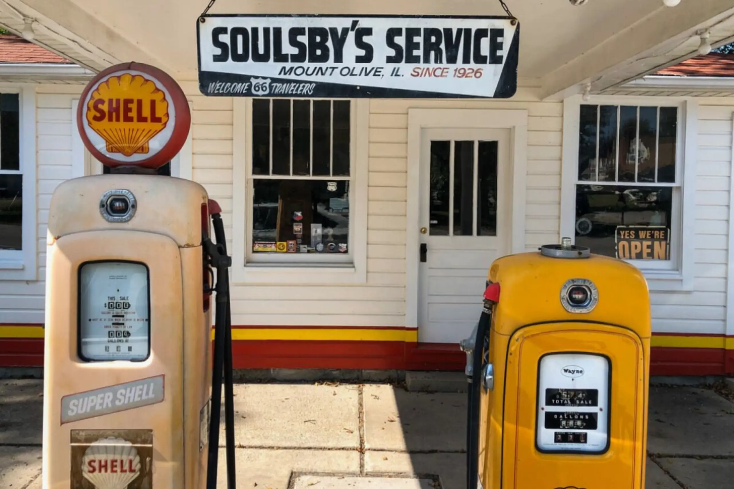Soulsby's Service ist heute ein kleines Museum