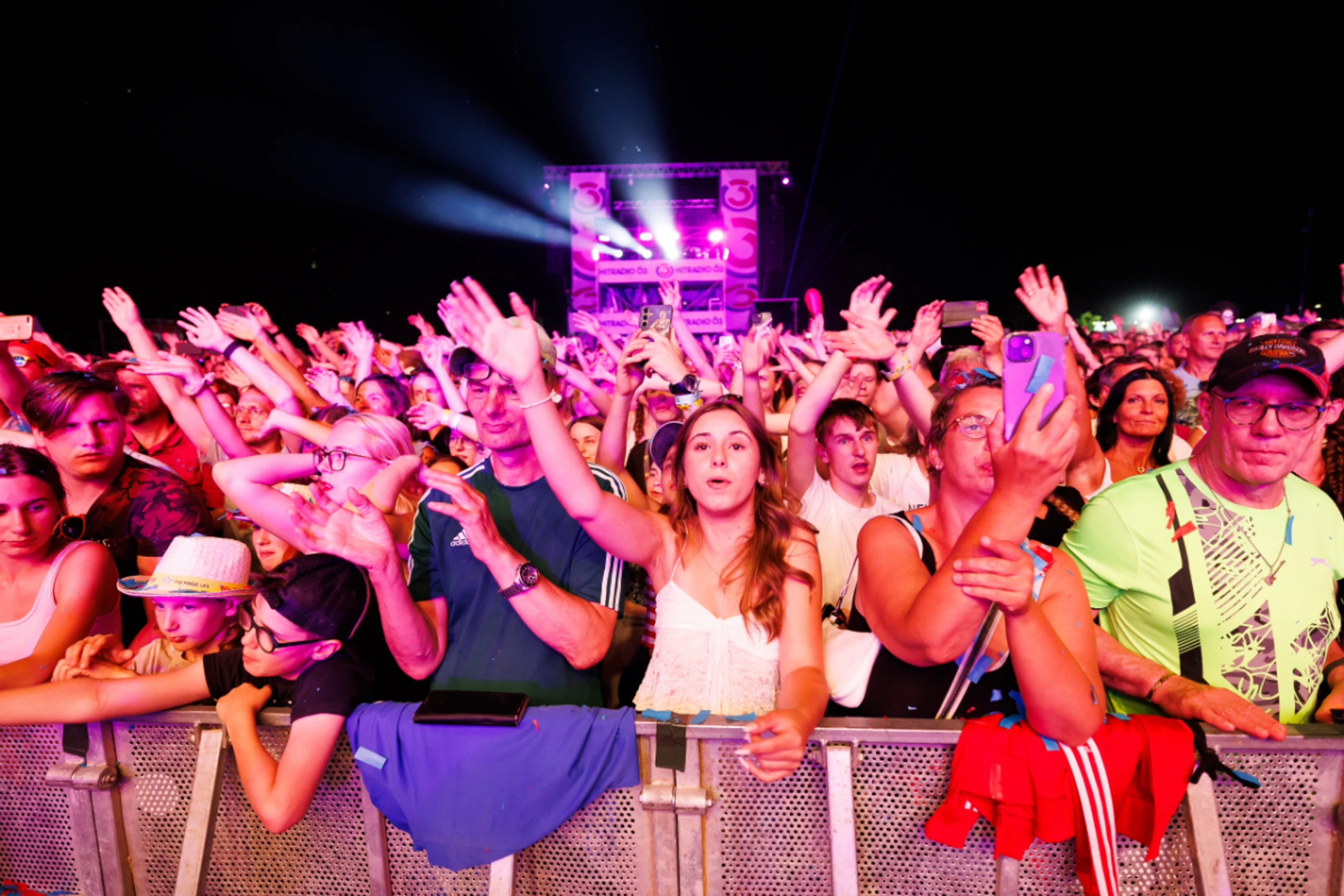 Der Andrang auf das Donauinselfest ist alljährlich groß
