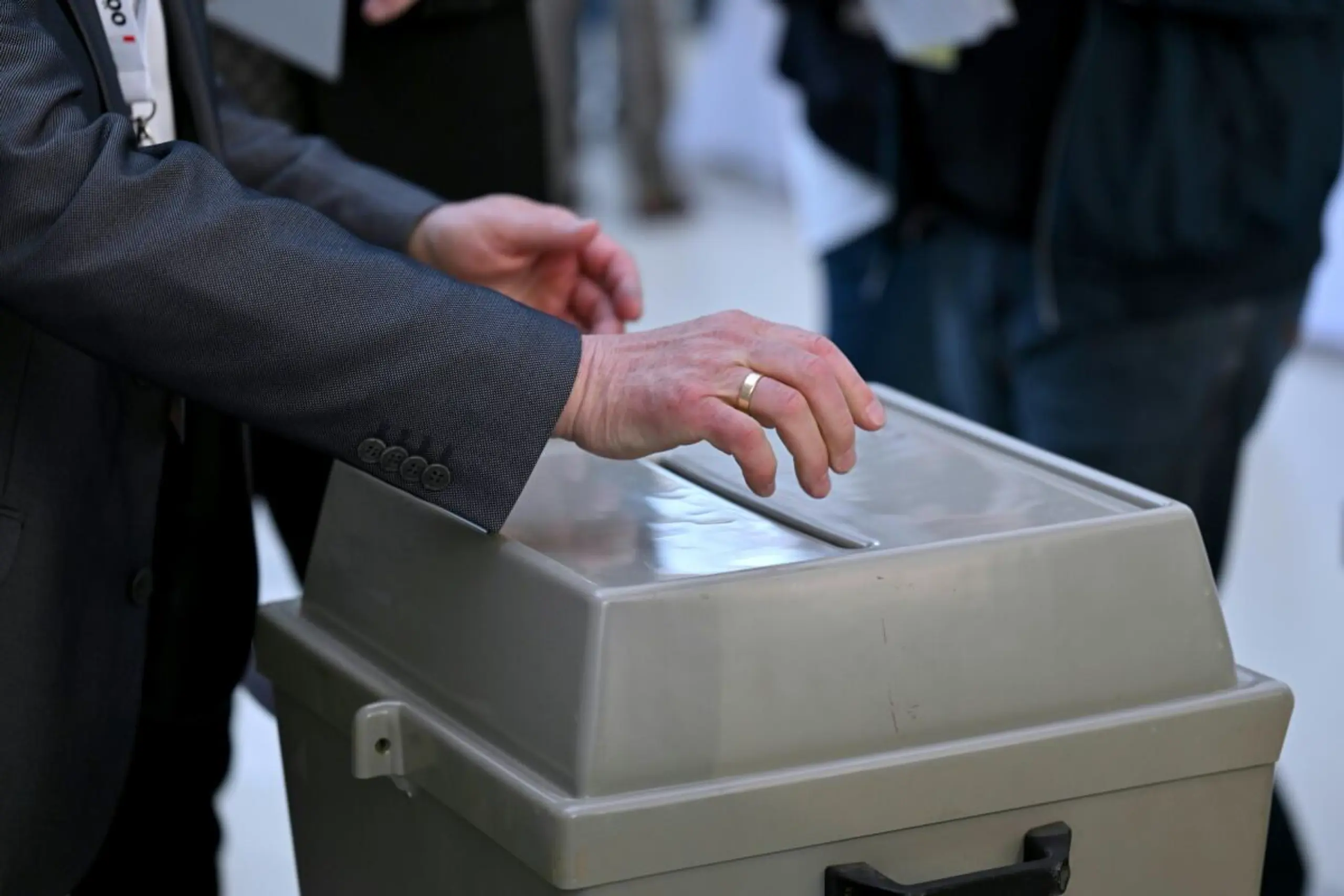 Die Wahlurne, zentrales Symbol der Demokratie