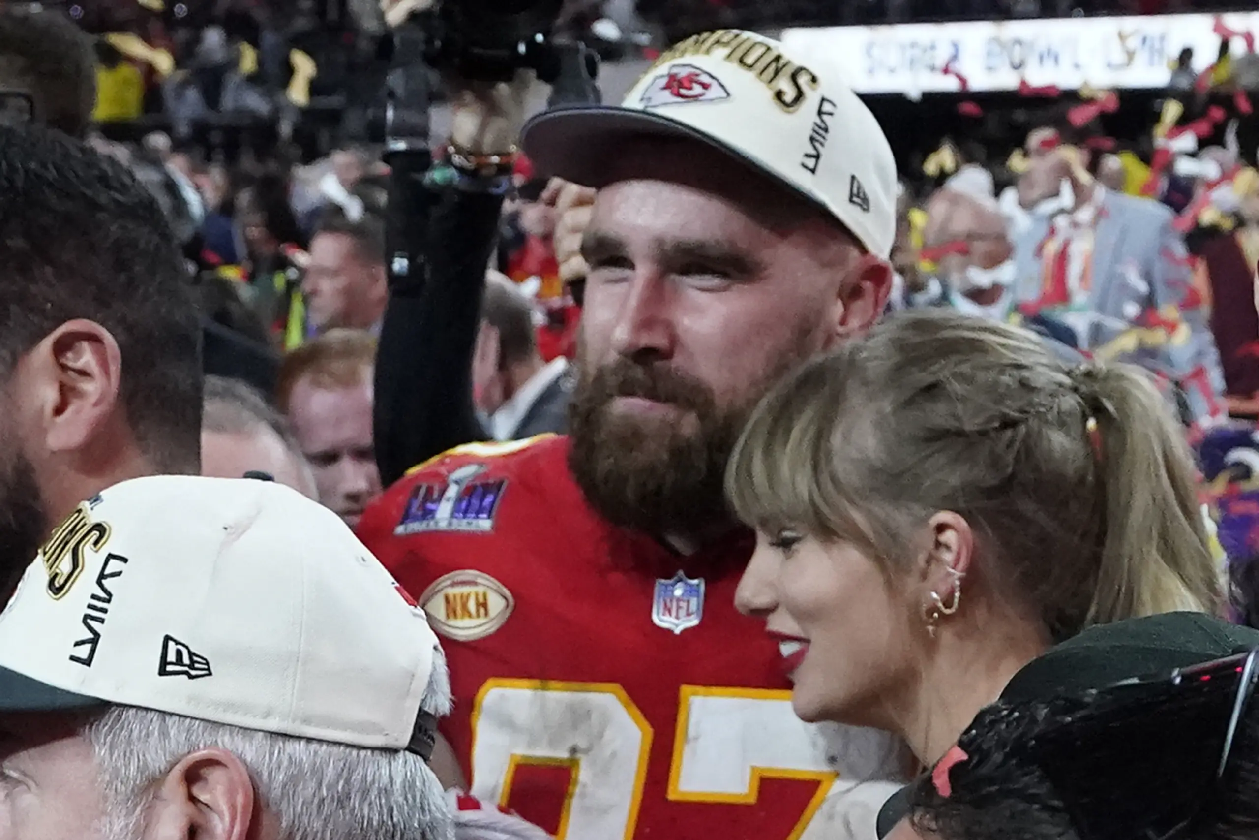 Taylor Swift und Travis Kelce feierten groß