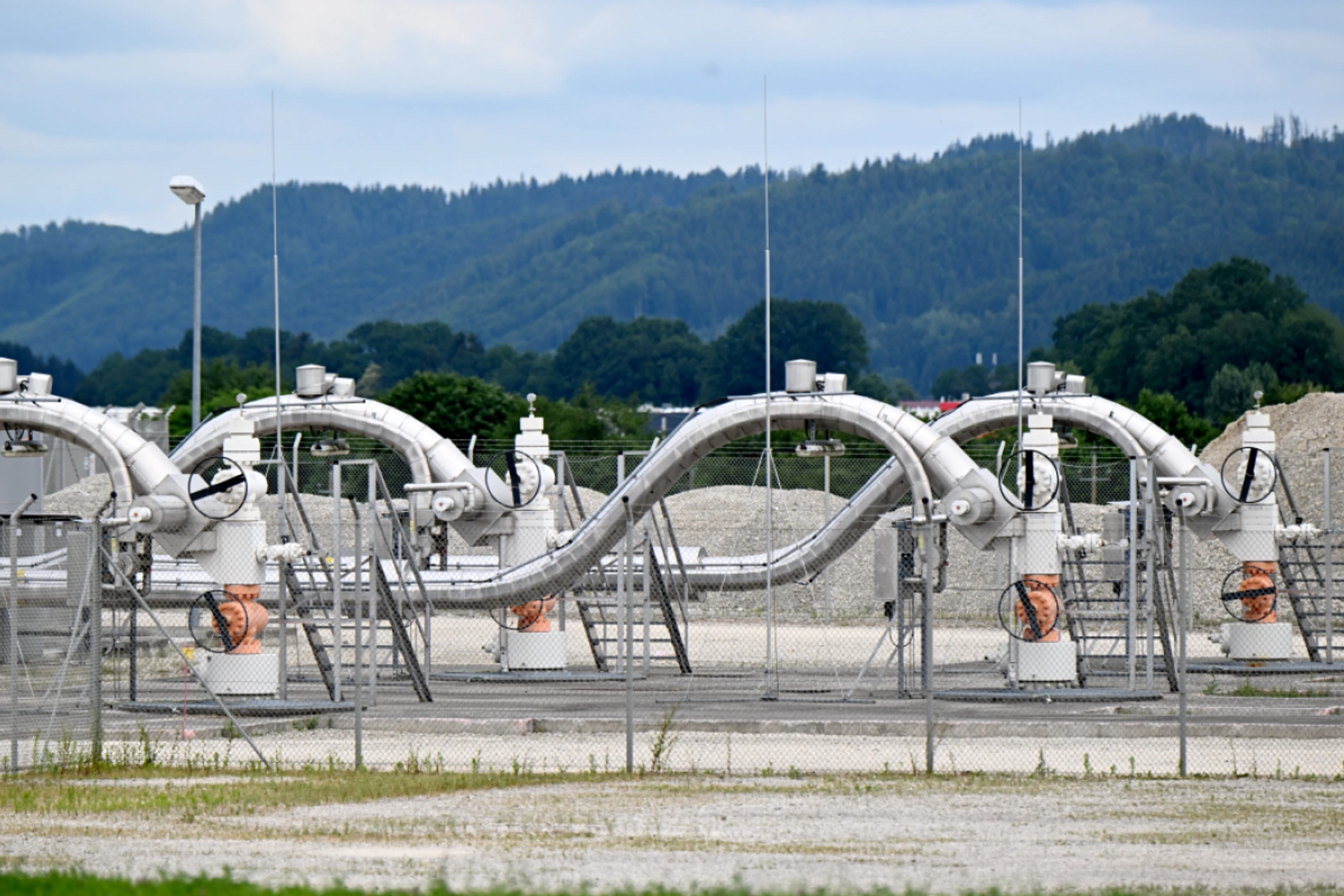 Österreichs Gasspeicher füllen sich nach dem Winter wieder