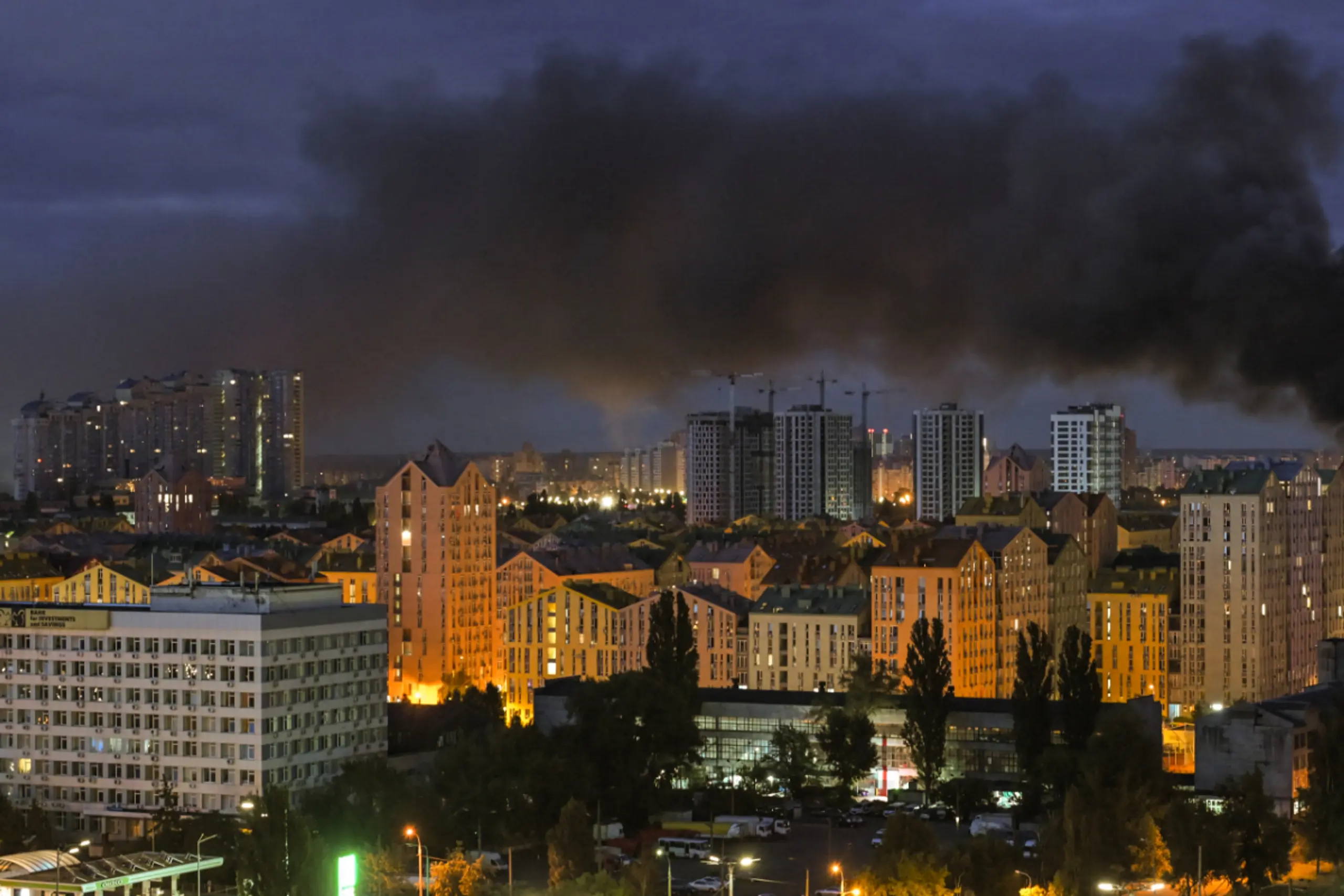 Wieder heftige russische Angriffe auf Kiew