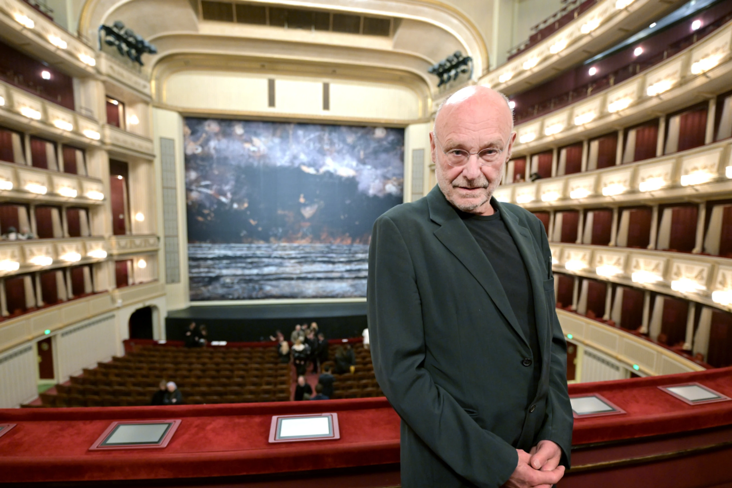 Das neue Ordensmitglied Anselm Kiefer (hier 2023 in der Staatsoper)